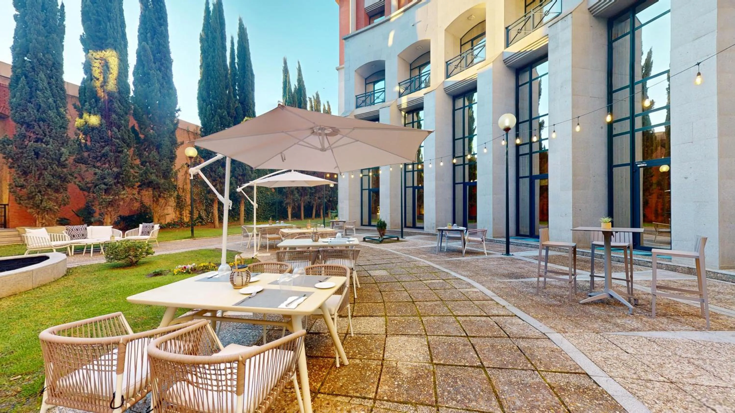Balcony/Terrace in AZZ Mérida Medea Hotel