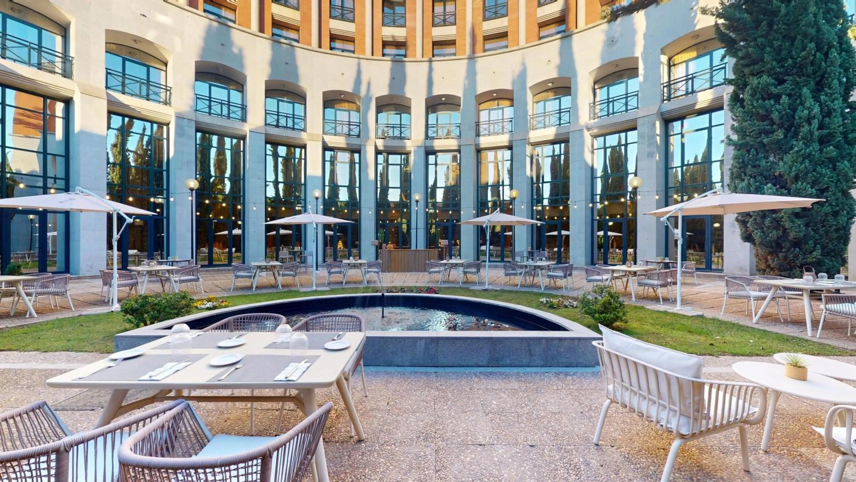 Balcony/Terrace in AZZ Mérida Medea Hotel