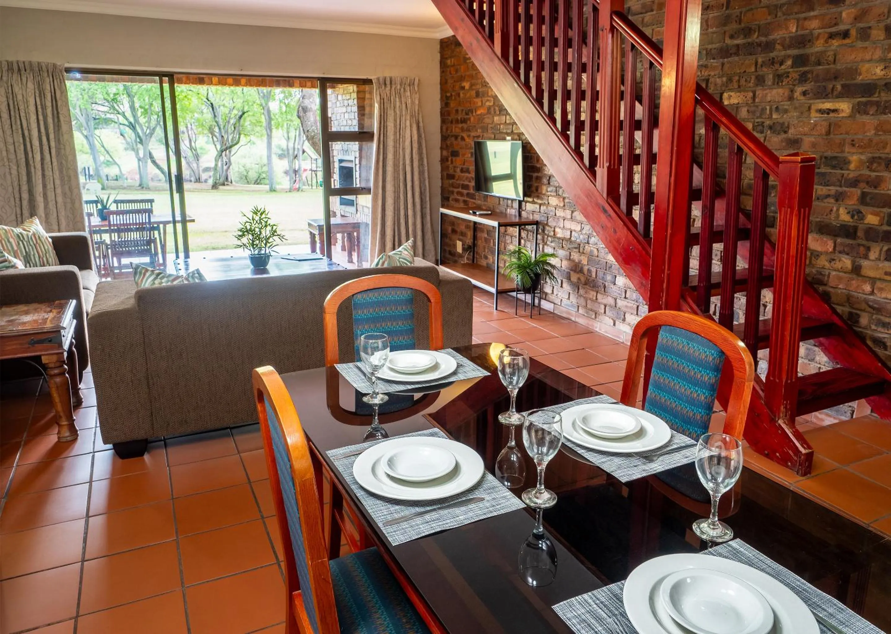 Patio in Olifants River Lodge by Dream Resorts
