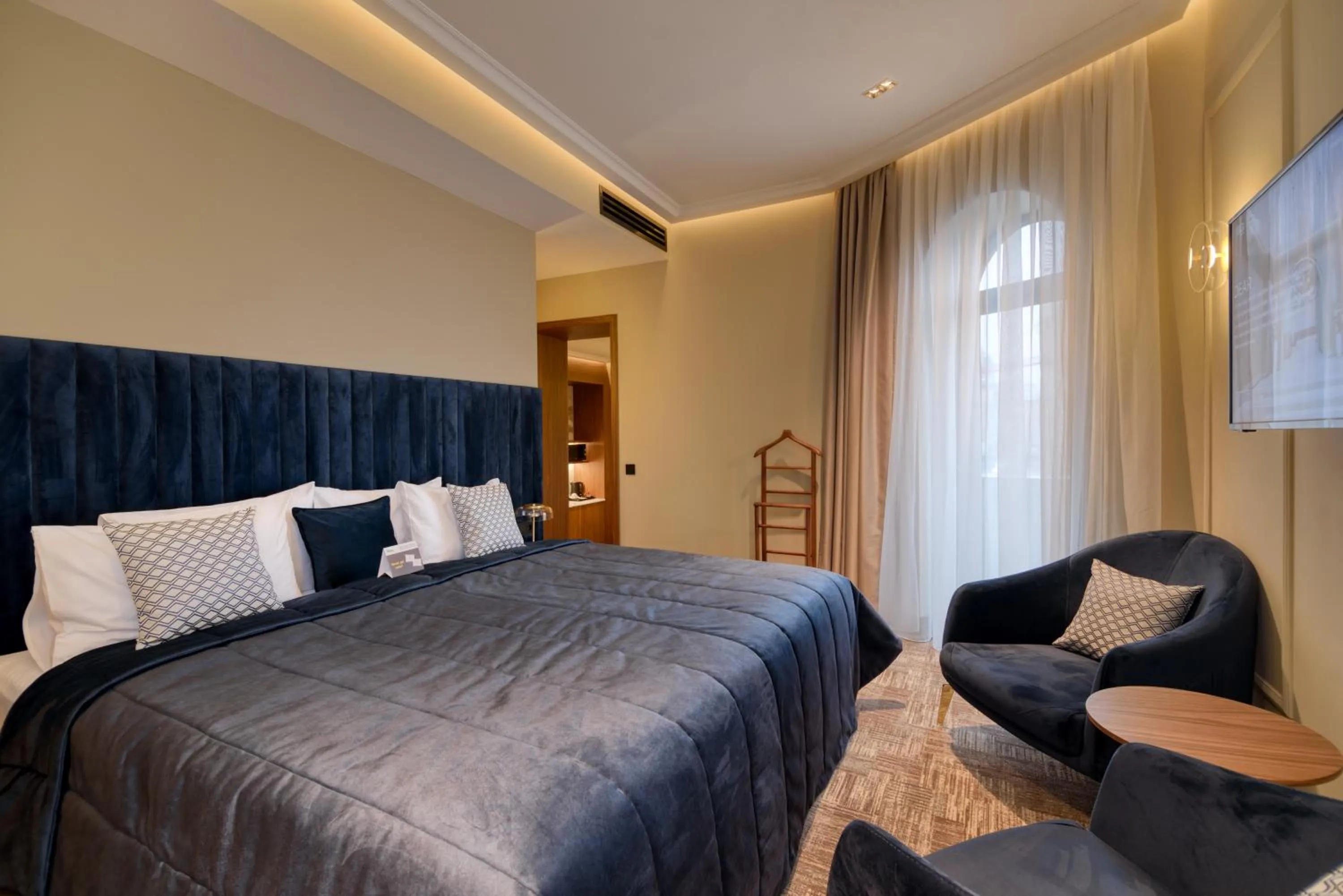 Bed in Hayasa Hotel Yerevan