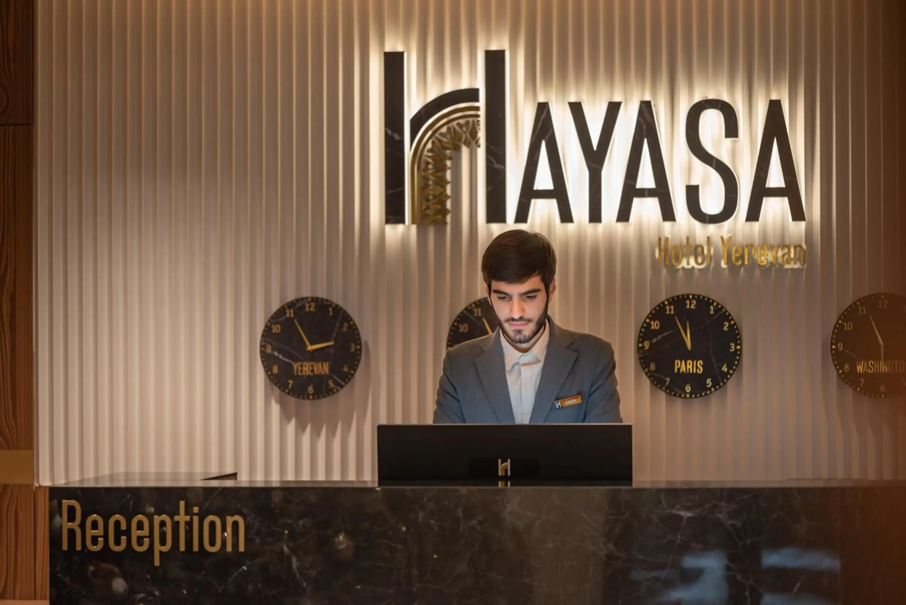 Lobby or reception in Hayasa Hotel Yerevan Lobby or reception in Hayasa Hotel Yerevan