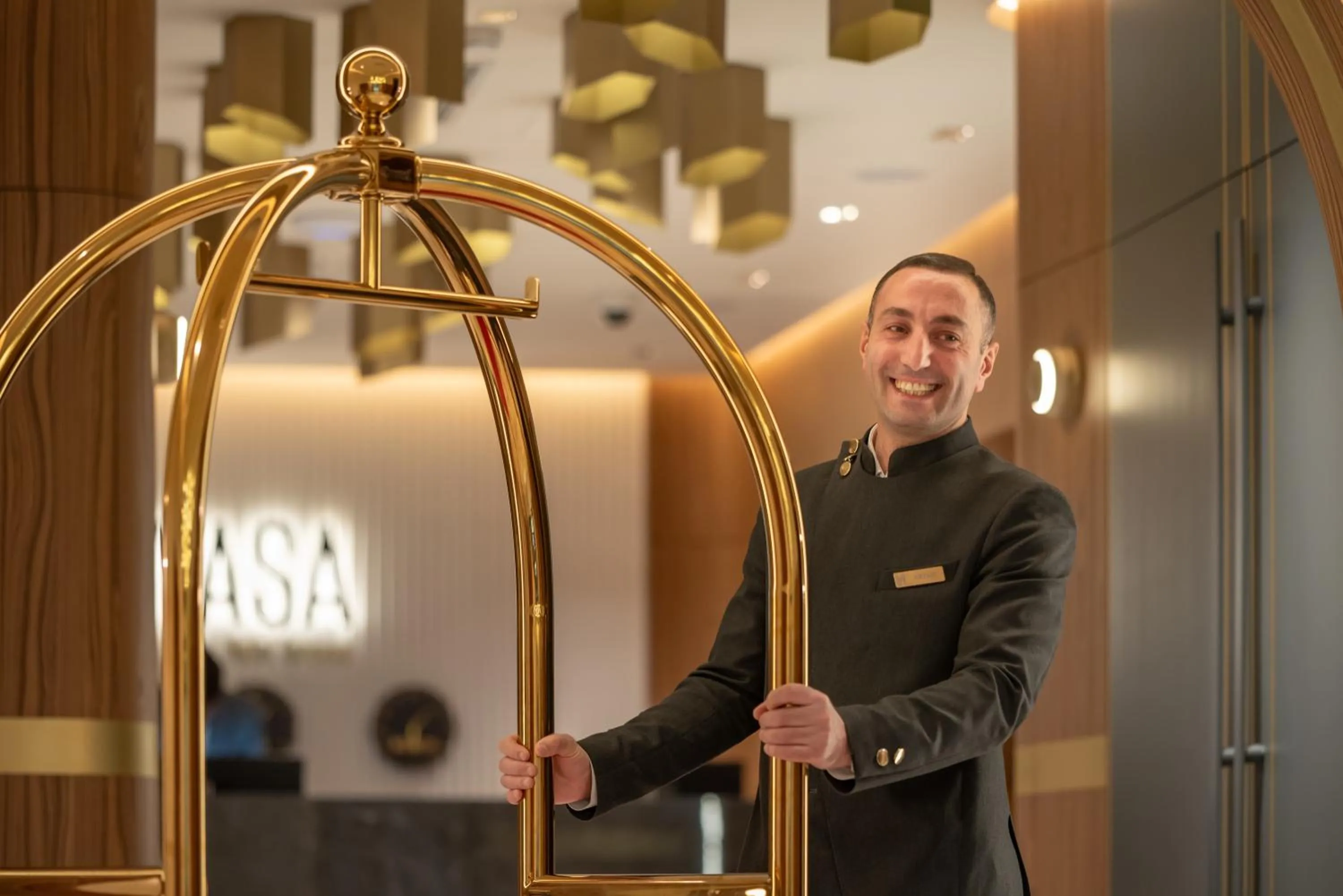 Lobby or reception in Hayasa Hotel Yerevan