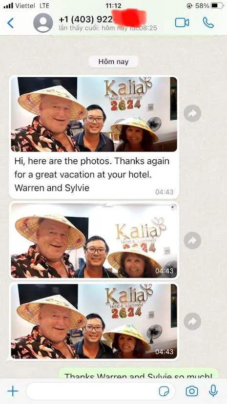 Guests in Kalia Hotel