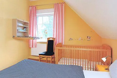 Bed in Ferienhaus Möwenweg