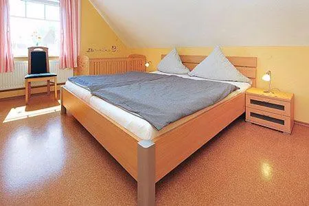 Bed in Ferienhaus Möwenweg