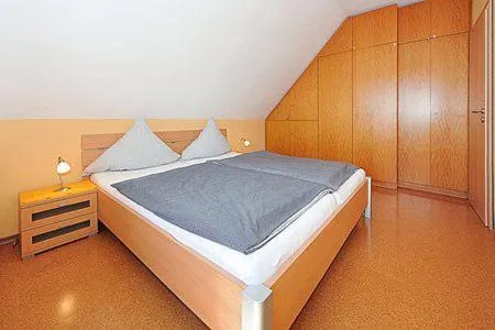 Bed in Ferienhaus Möwenweg