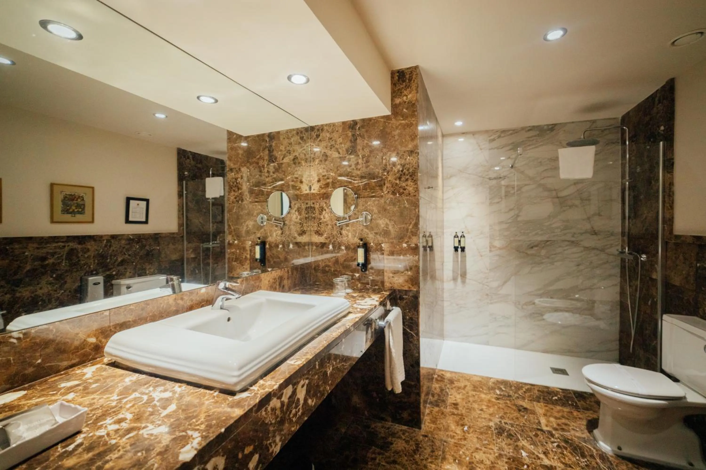 Bathroom in Hotel Palacio Urgoiti