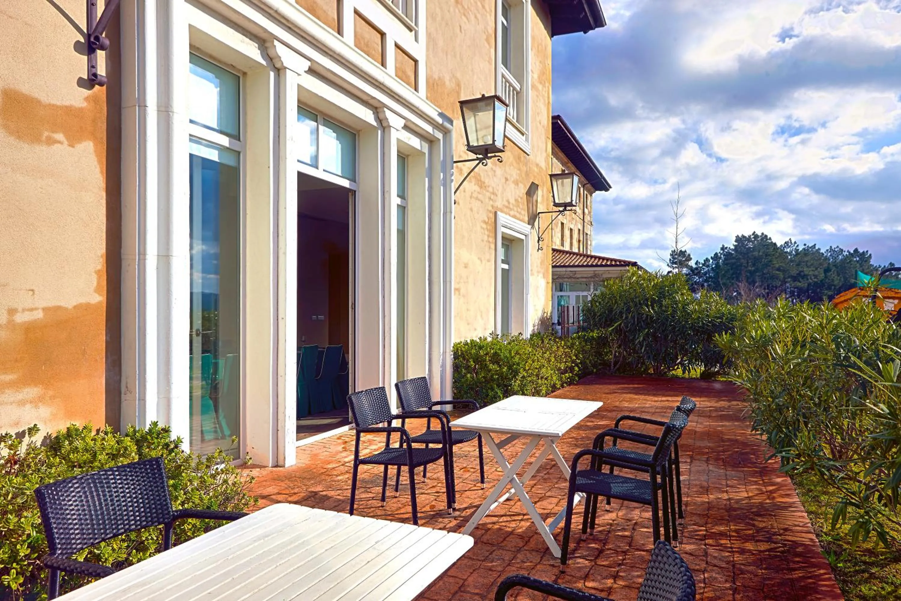 Balcony/Terrace in Hotel Palacio Urgoiti