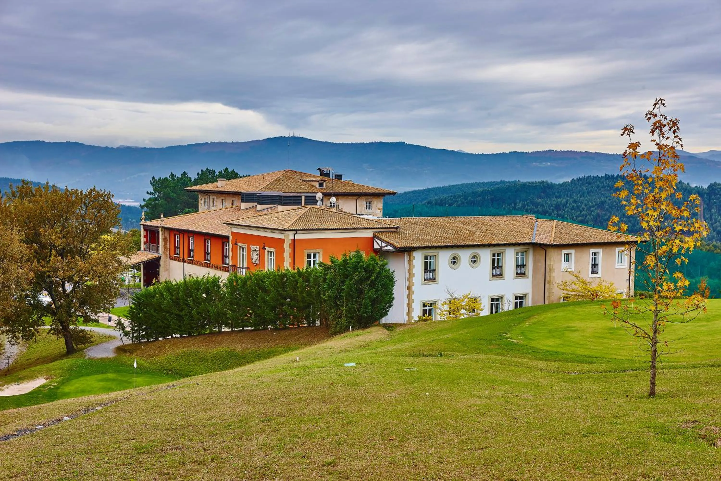 Bird's eye view in Hotel Palacio Urgoiti