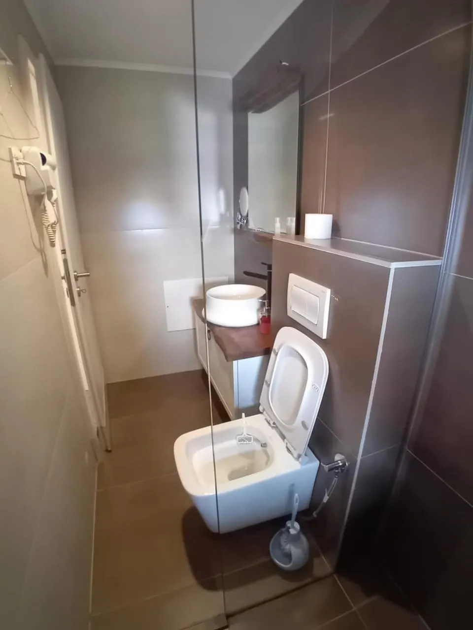 Toilet in Hotel Driada