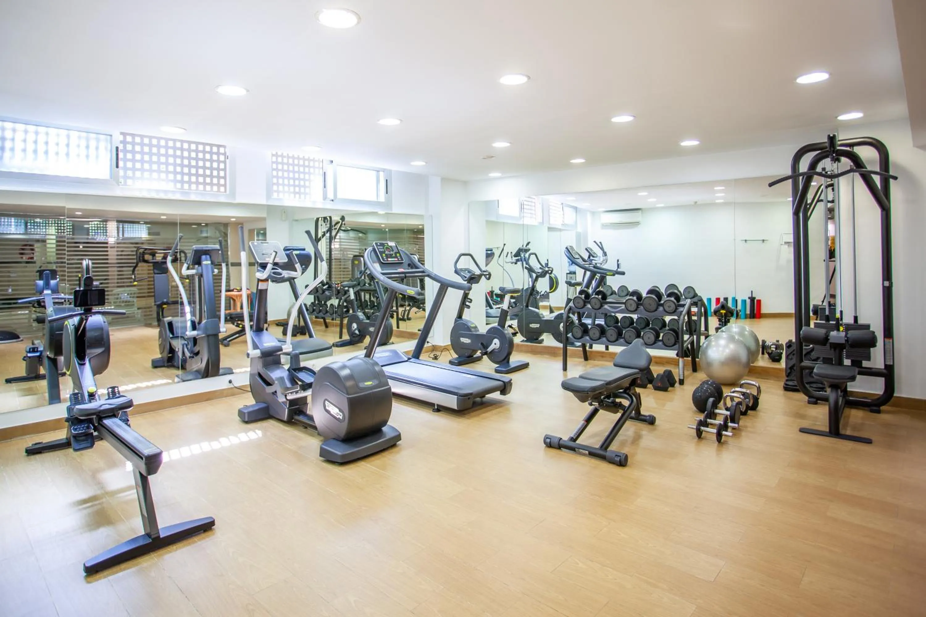 Fitness centre/facilities in Grupotel Maritimo