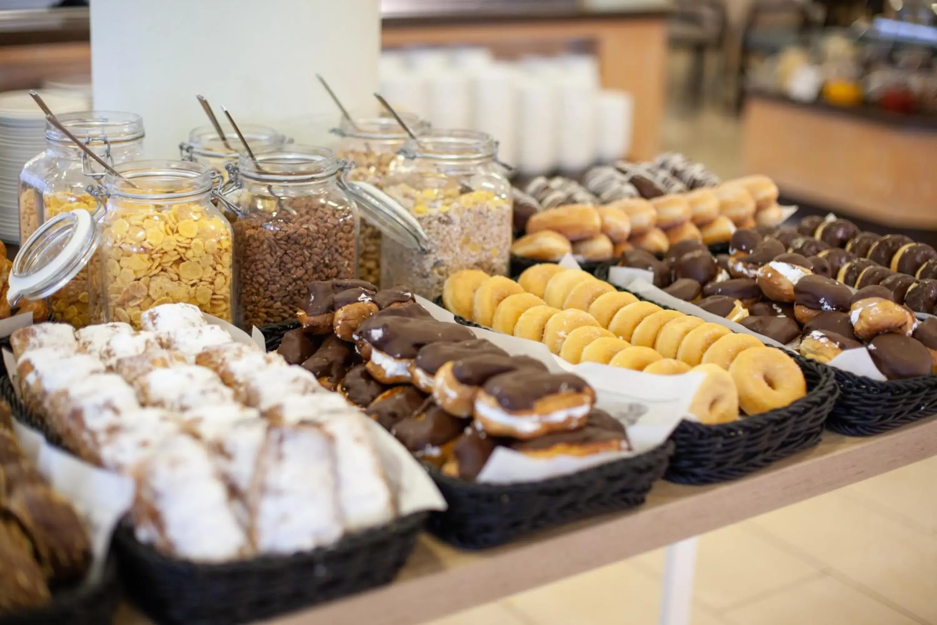 Buffet breakfast in Grupotel Maritimo Buffet breakfast in Grupotel Maritimo
