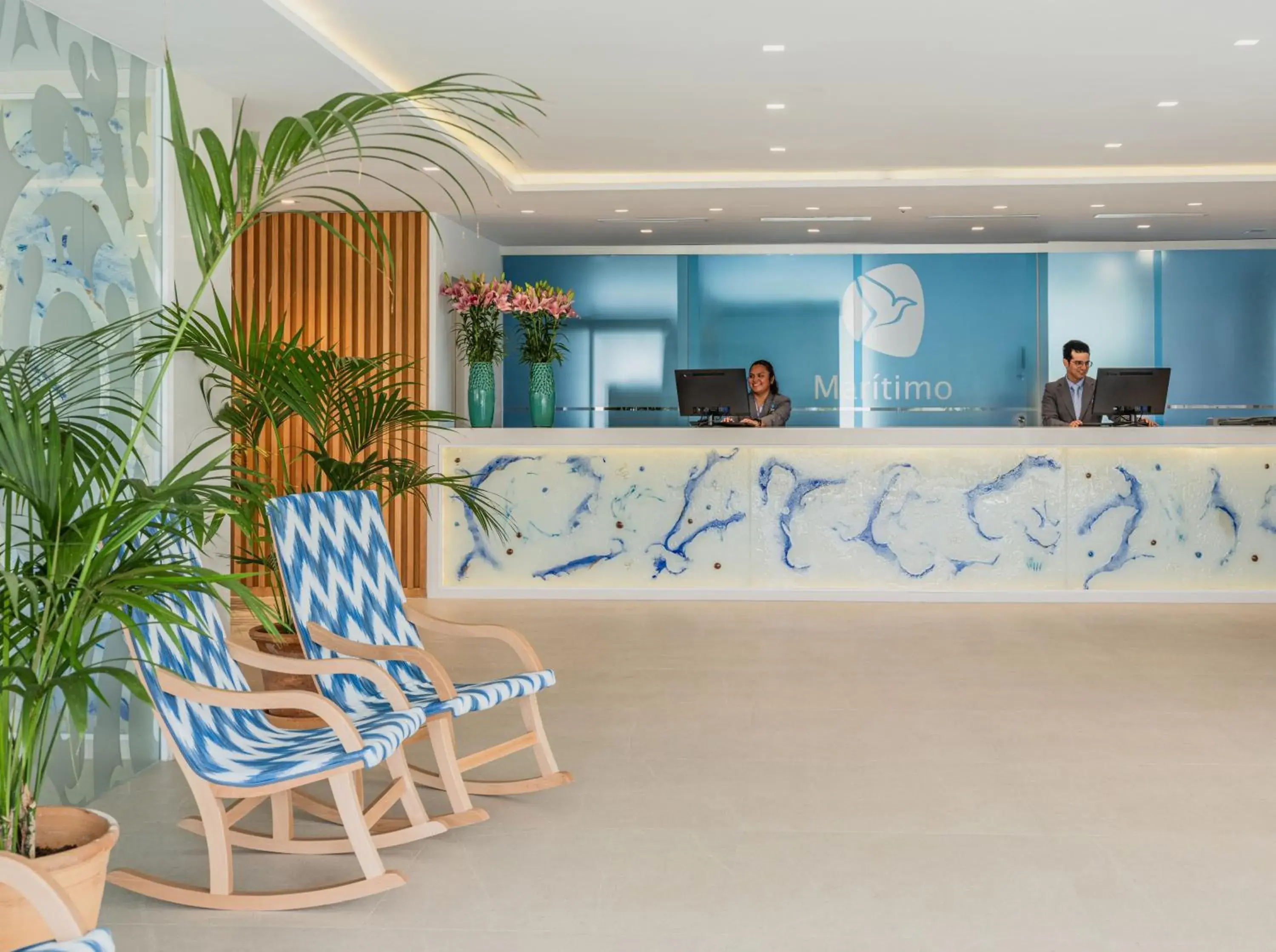 Lobby or reception in Grupotel Maritimo Lobby or reception in Grupotel Maritimo