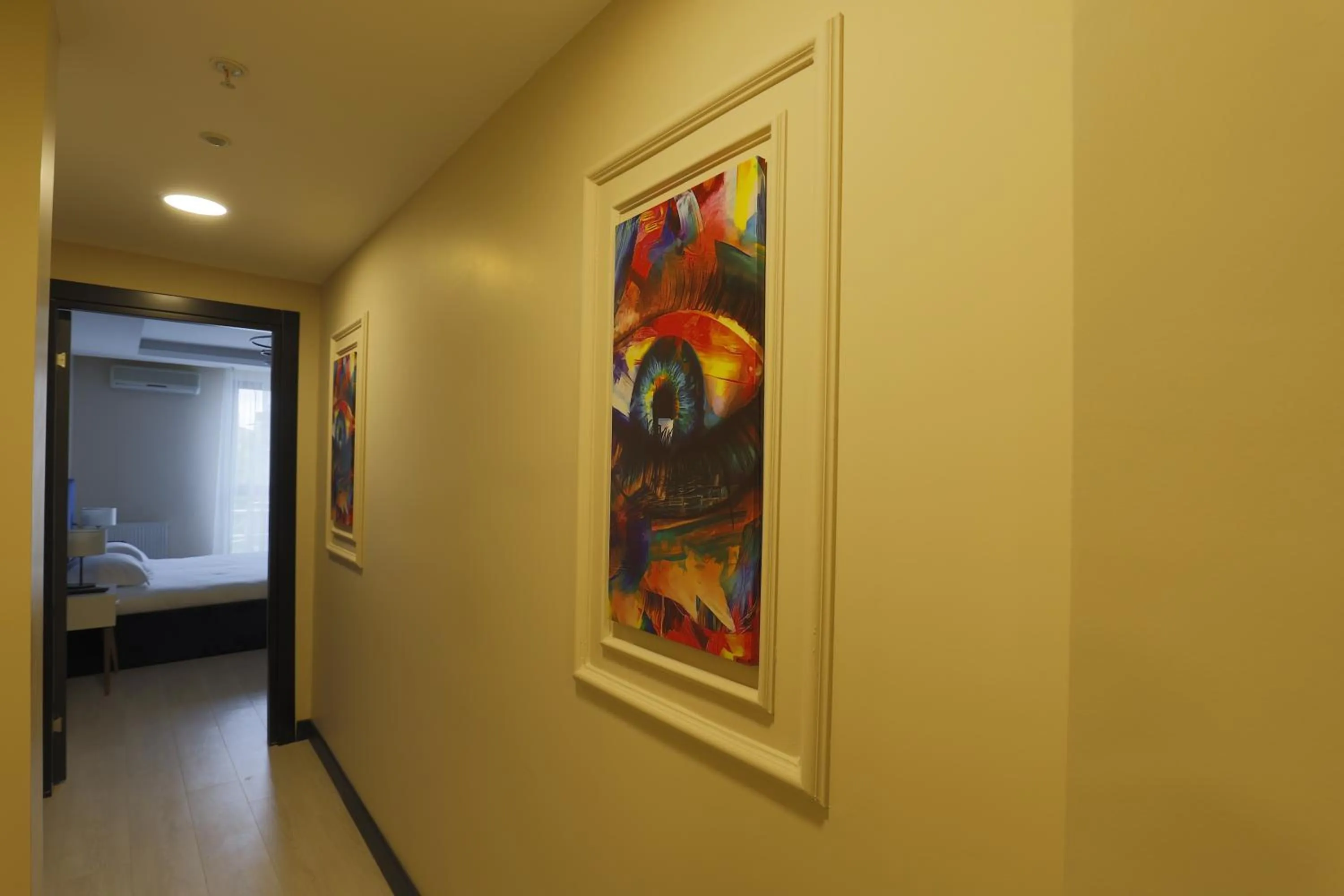 Bed in Ravello Suites Taksim