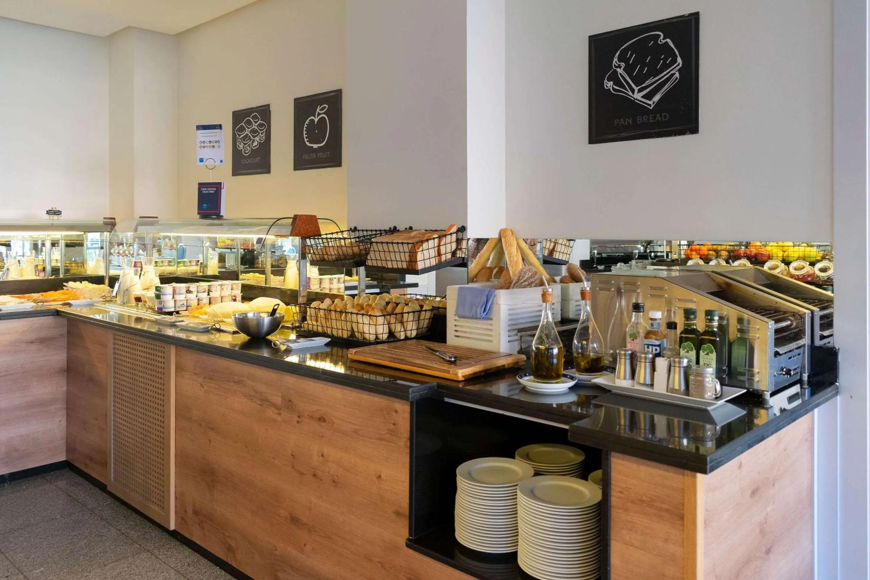 Restaurant/places to eat in Hotel Zentral León