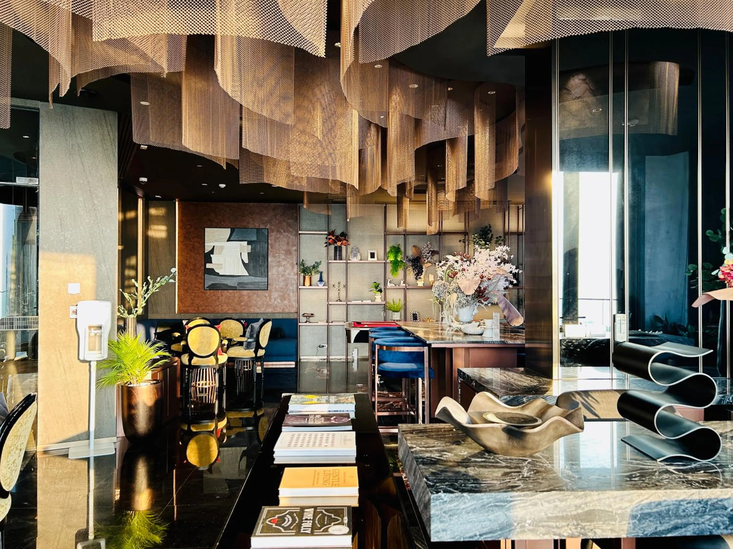 Seating area in Edge Central Pattaya By YoYo