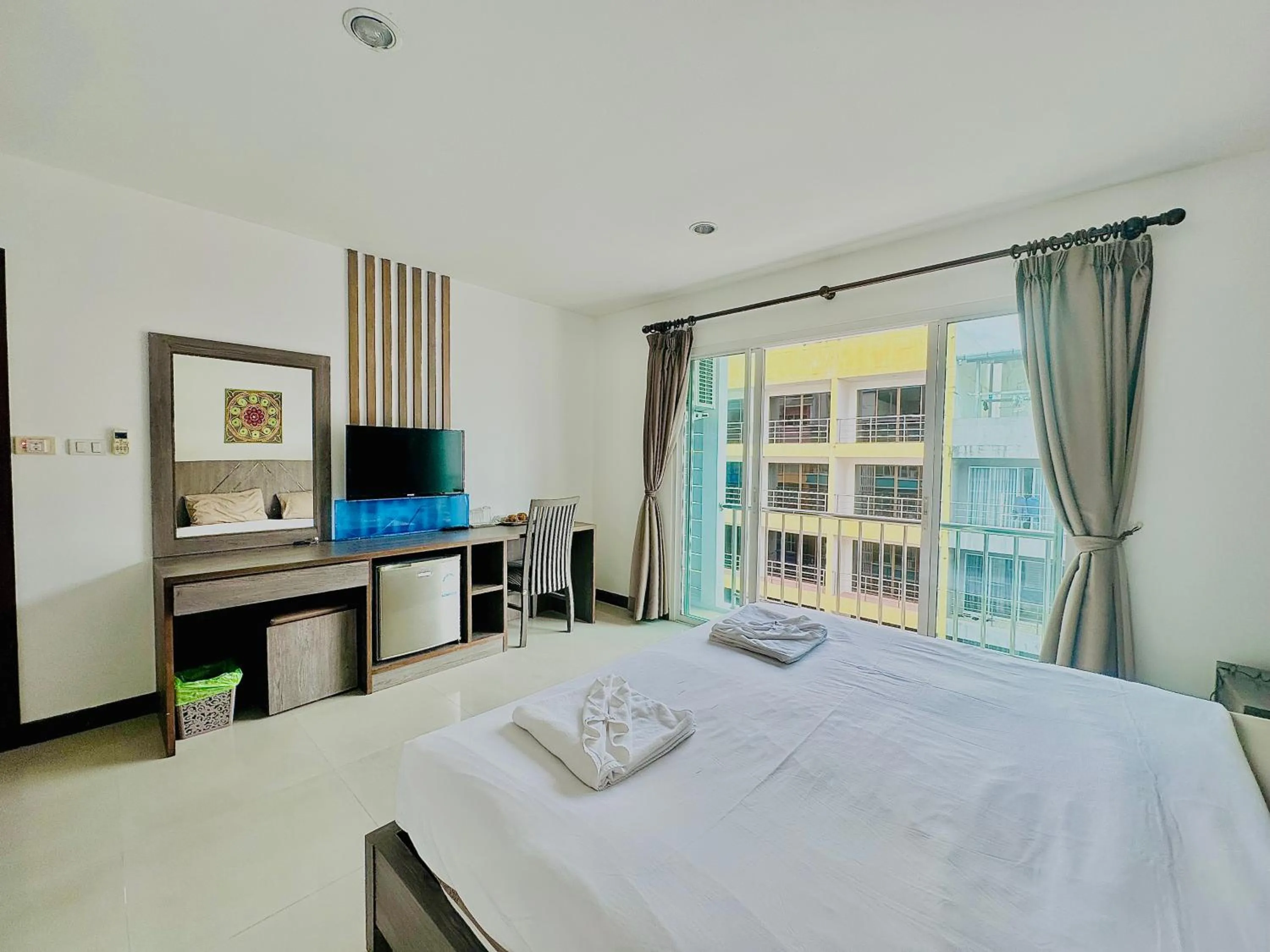 Bed in Cocoon Patong Hotel