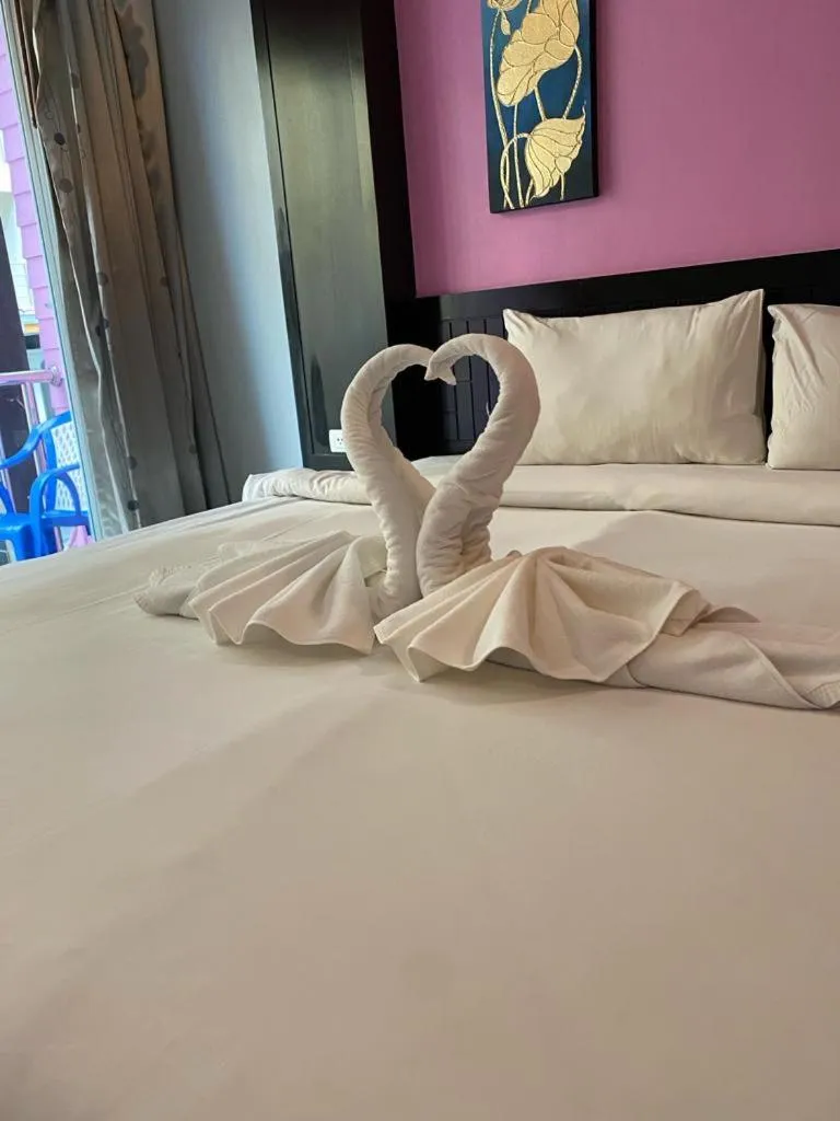 Bed in Lavender Patong Hotel