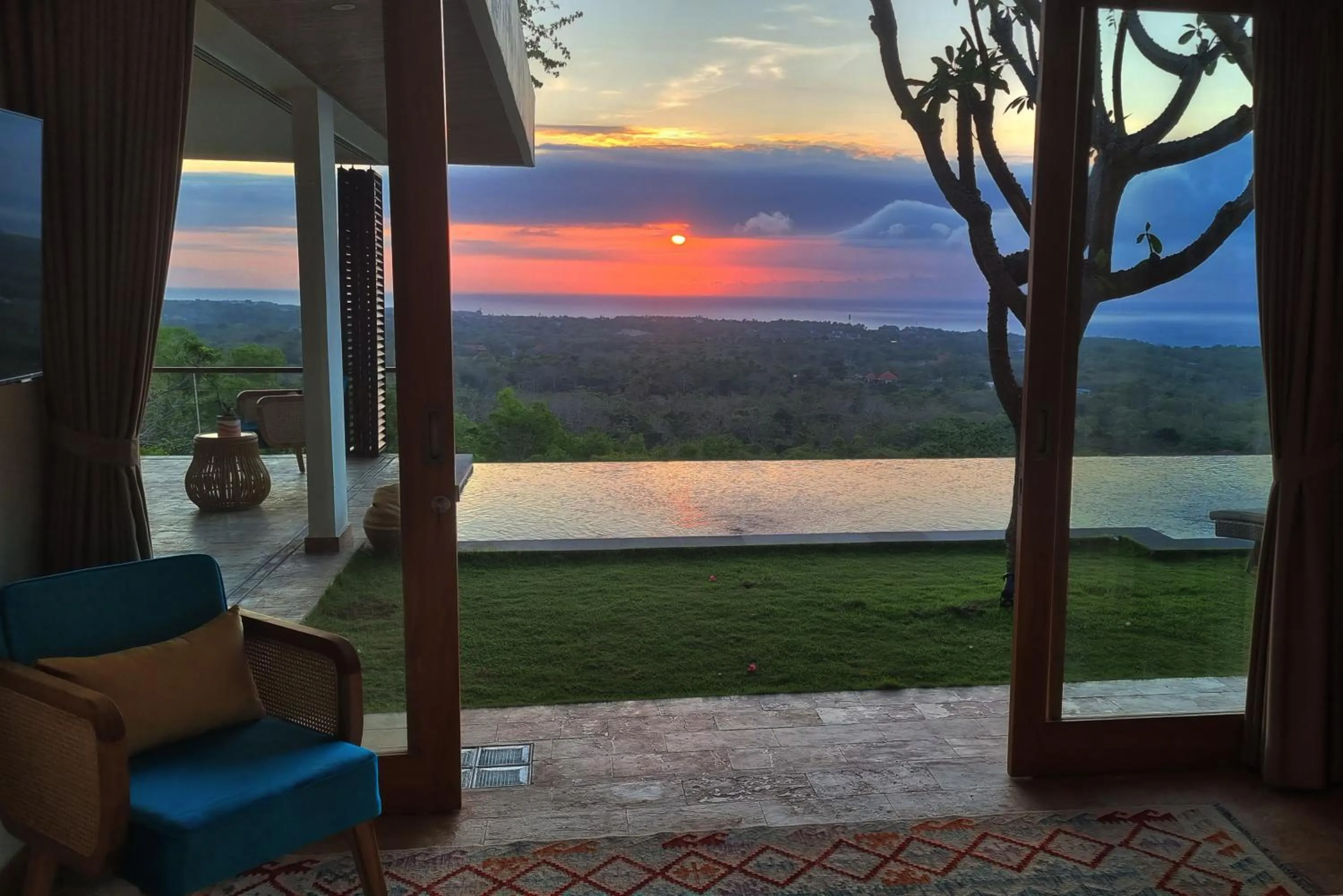 Natural landscape in Uluwatu Sunset Hills