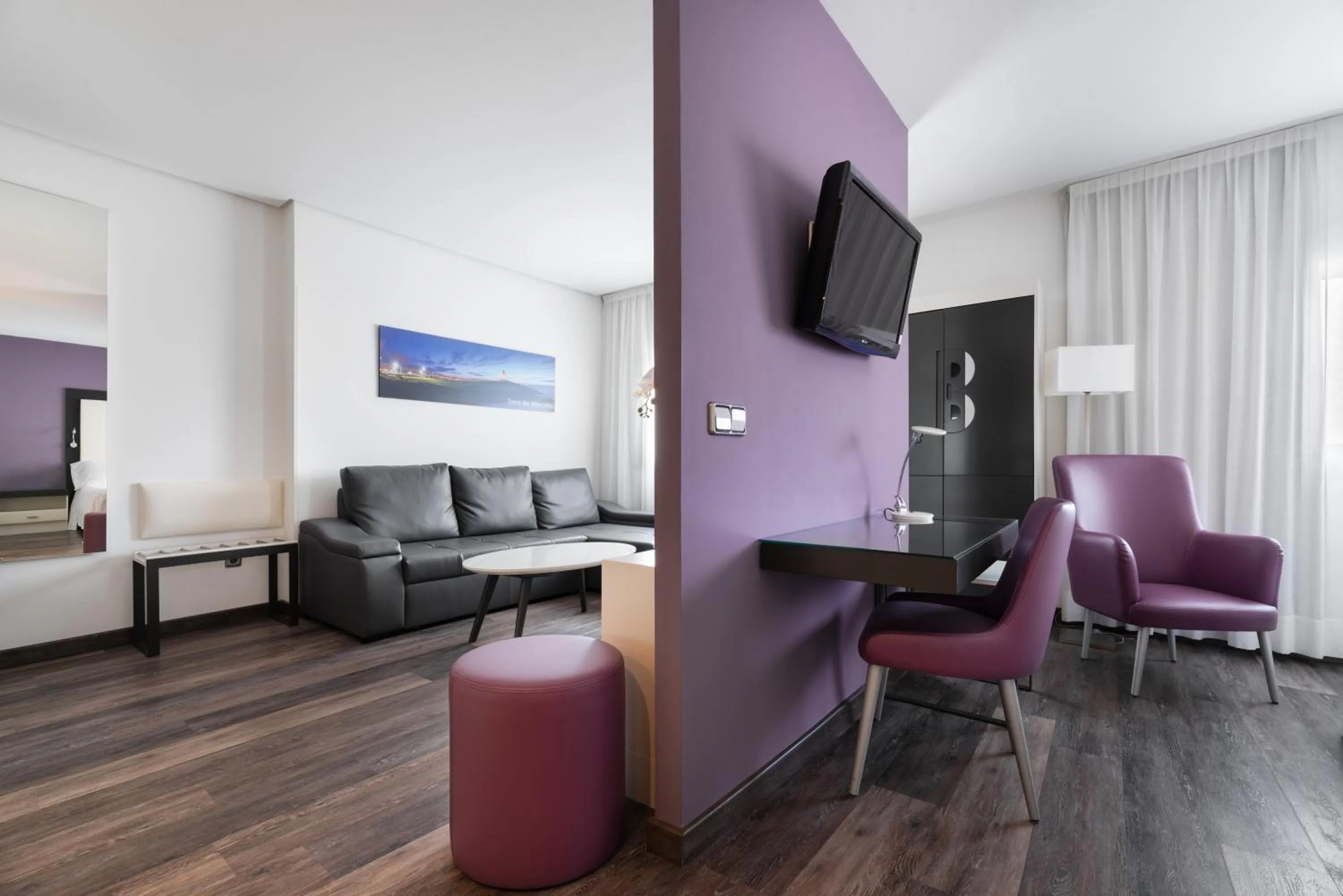 Living room in Exe Coruña