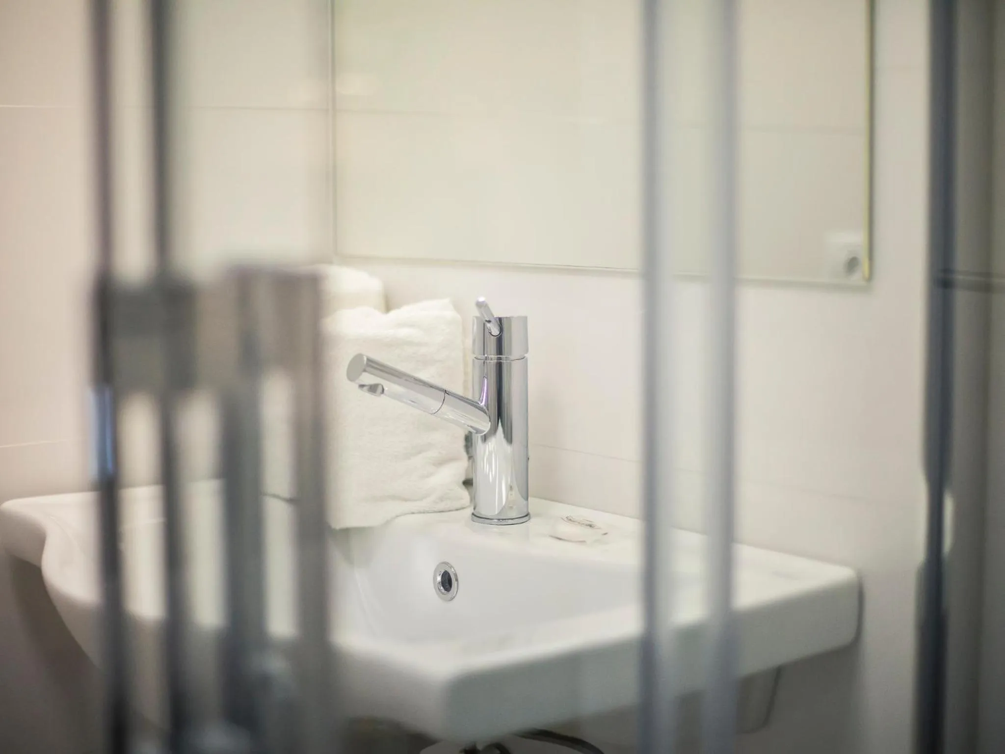 Bathroom in Hotel Burlada