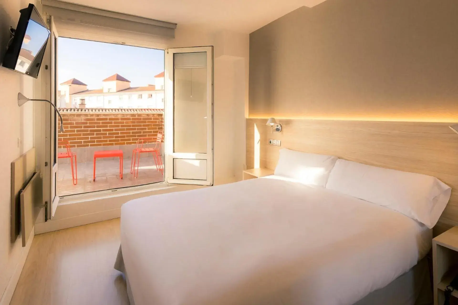 Bed in Hotel Burlada Bed in Hotel Burlada