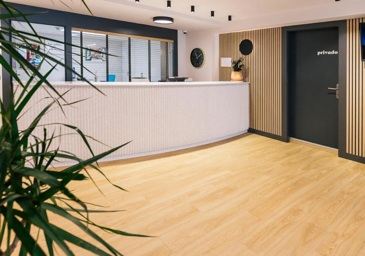 Lobby or reception in Hotel Burlada