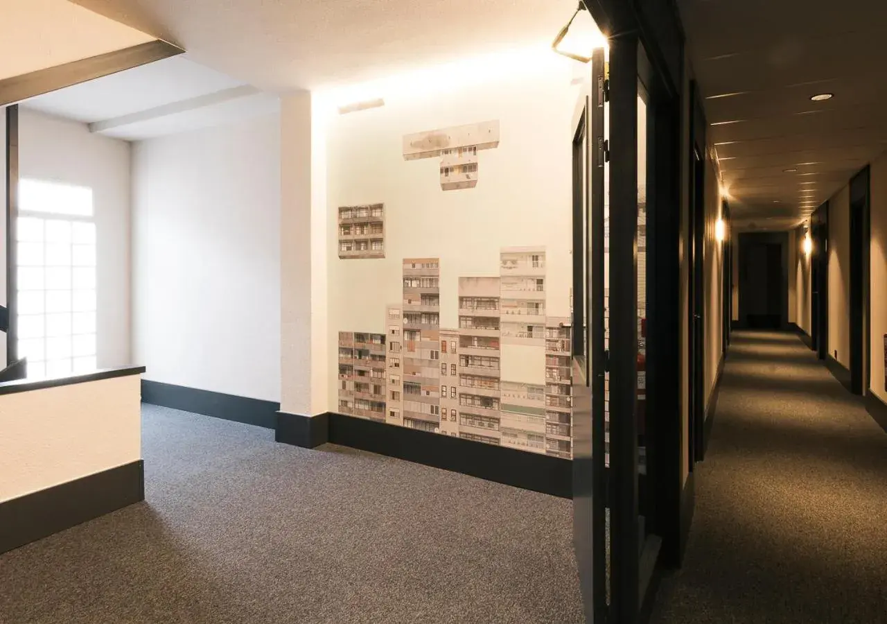 Property building in Hotel Burlada Property building in Hotel Burlada