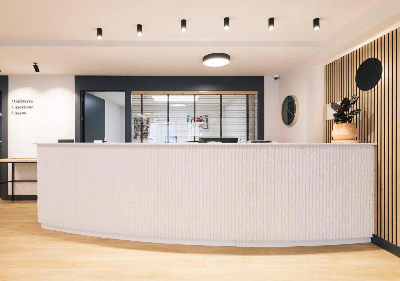 Lobby or reception in Hotel Burlada