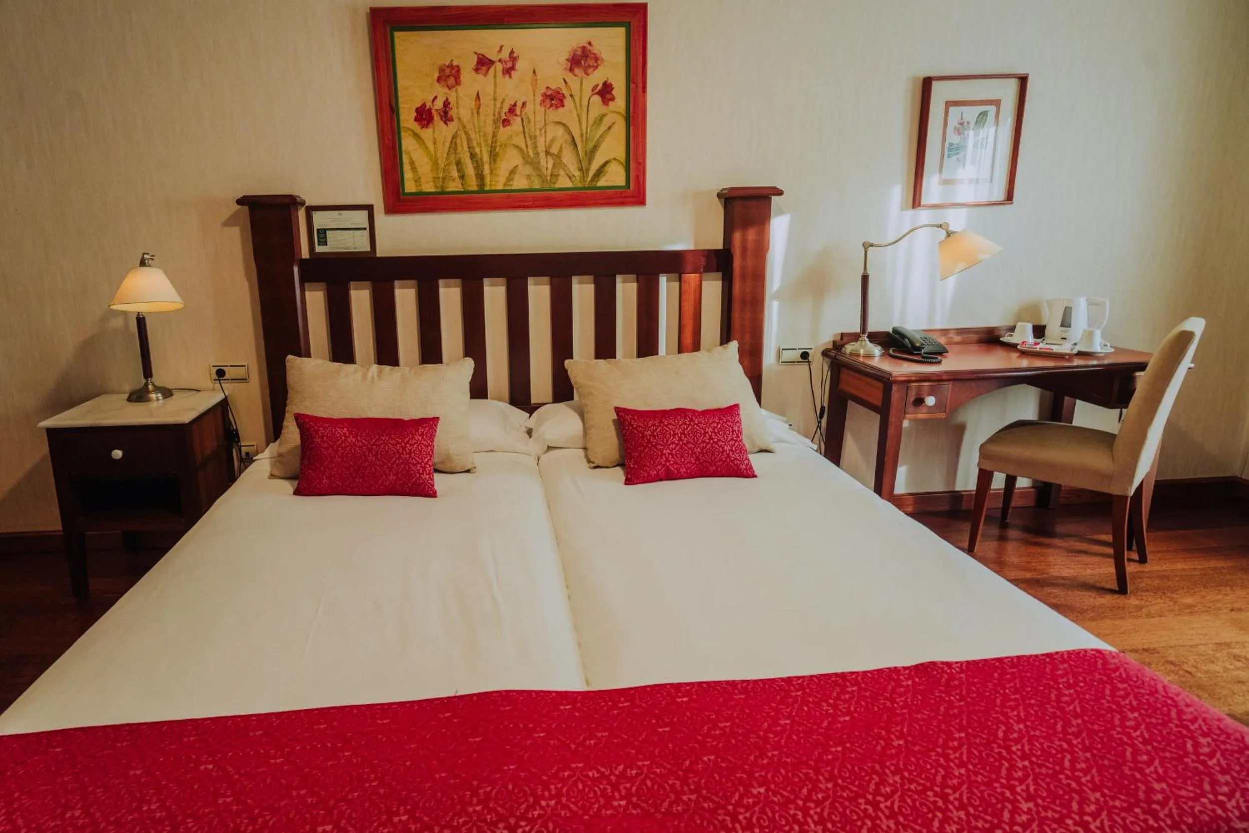 Bed in Hotel Spa Villalba