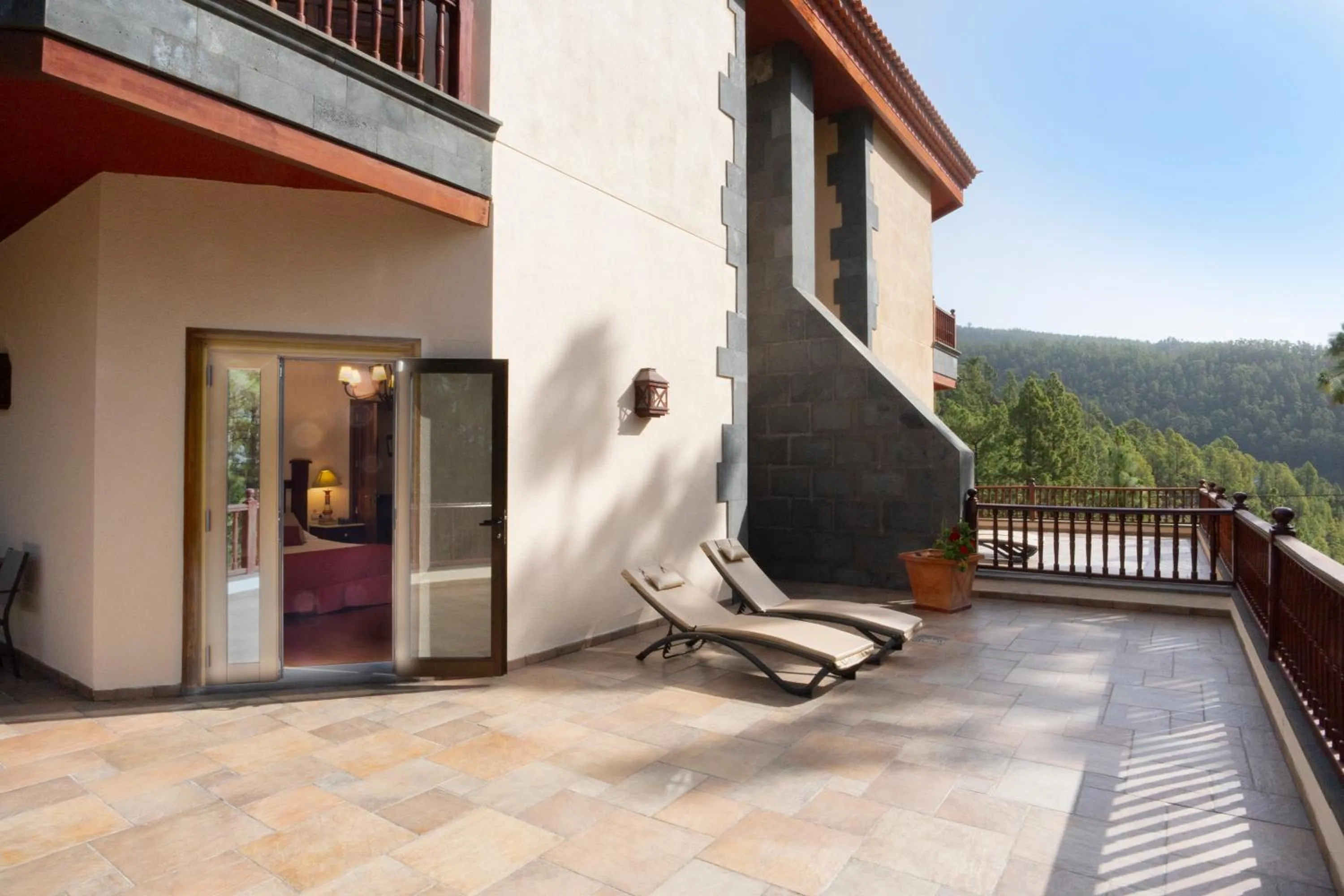 Natural landscape in Hotel Spa Villalba