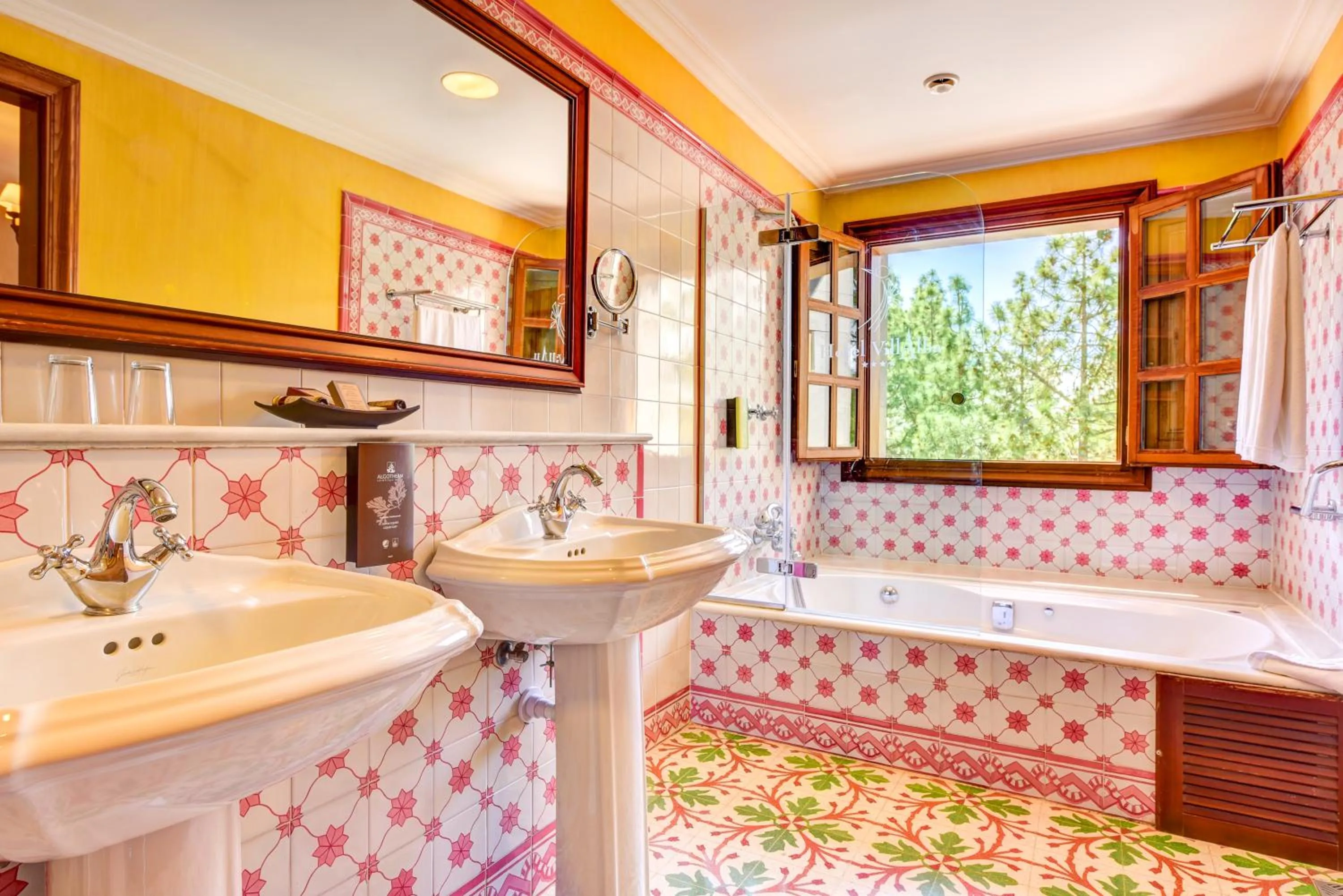 Bathroom in Hotel Spa Villalba