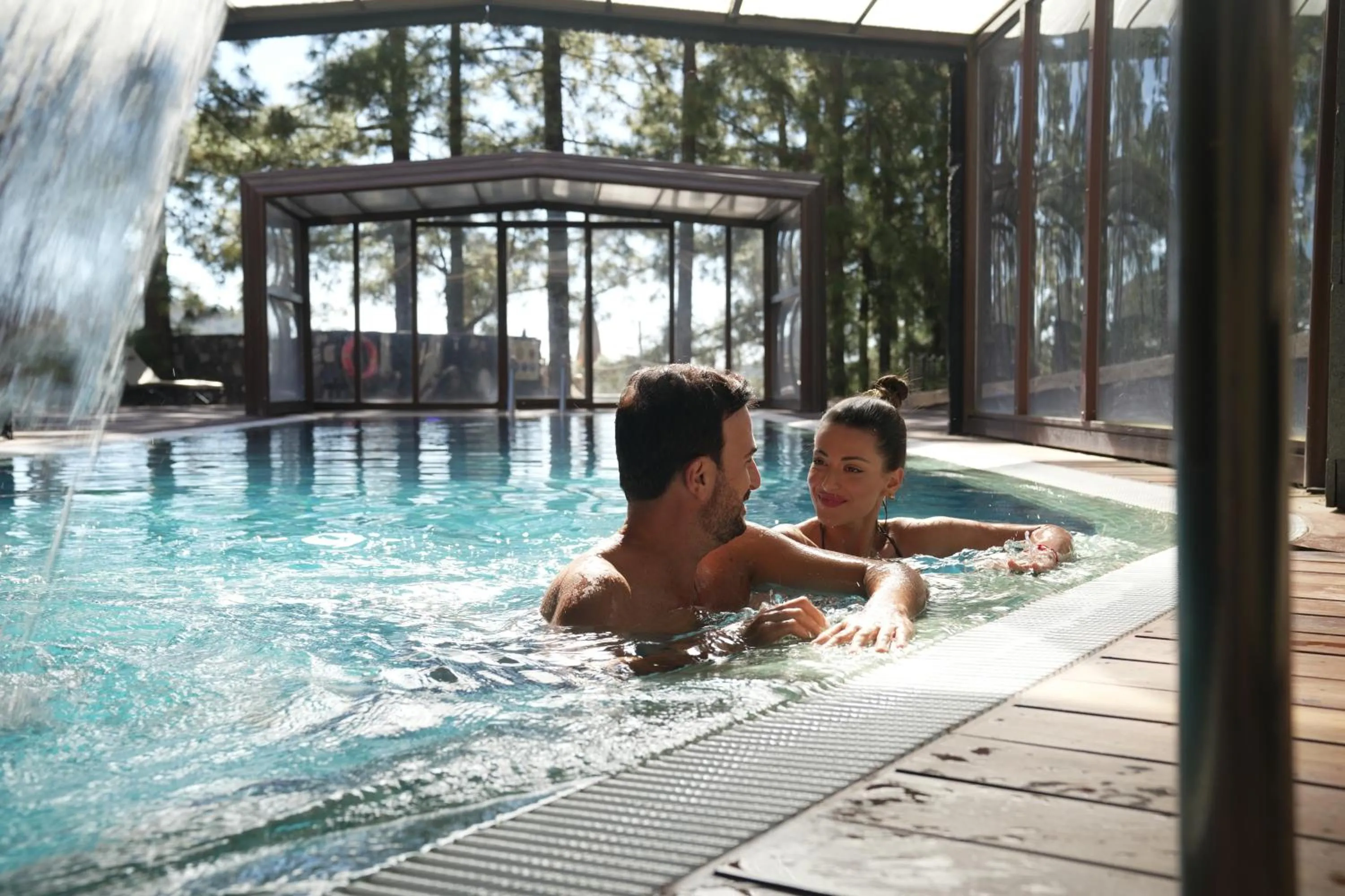 Natural landscape in Hotel Spa Villalba