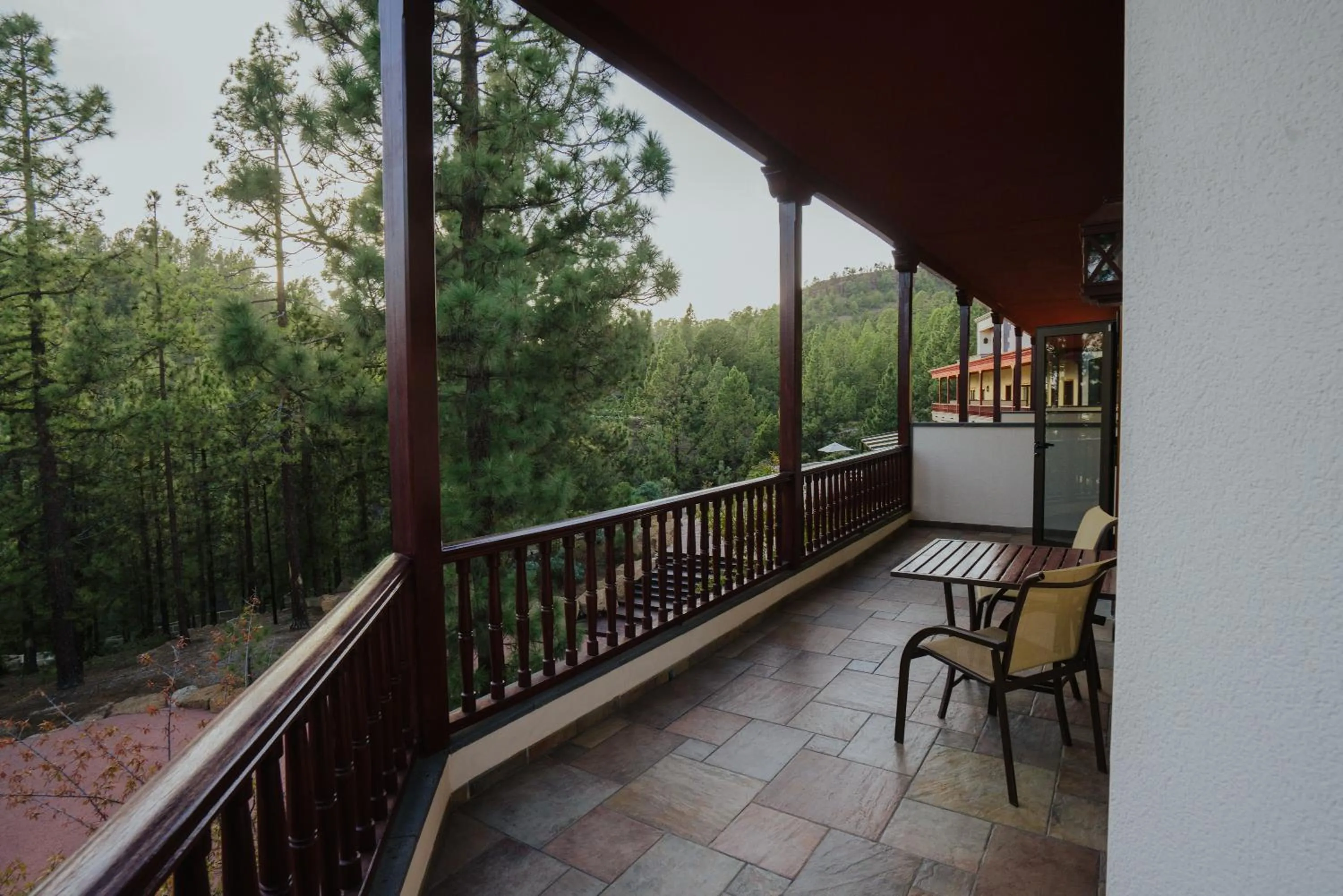 Balcony/Terrace in Hotel Spa Villalba