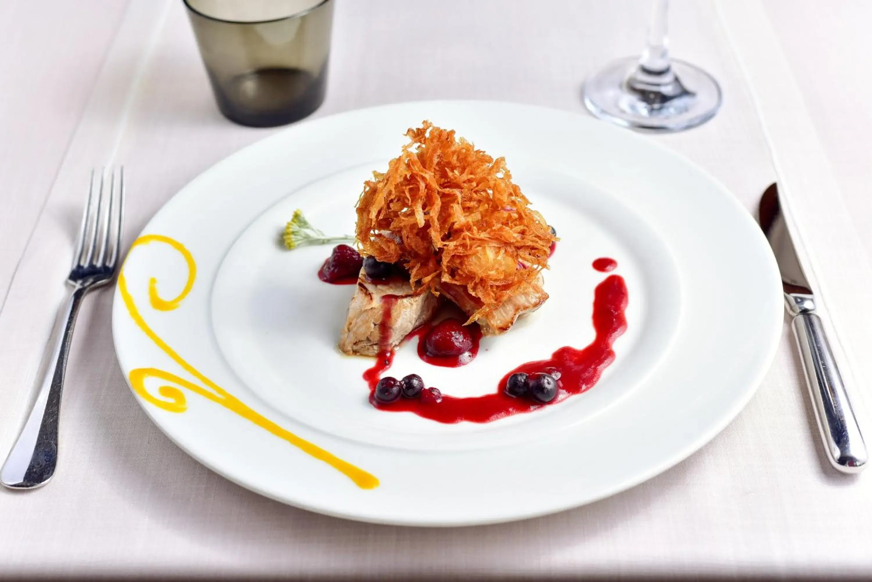 Food close-up in Hotel Spa Villalba Food close-up in Hotel Spa Villalba