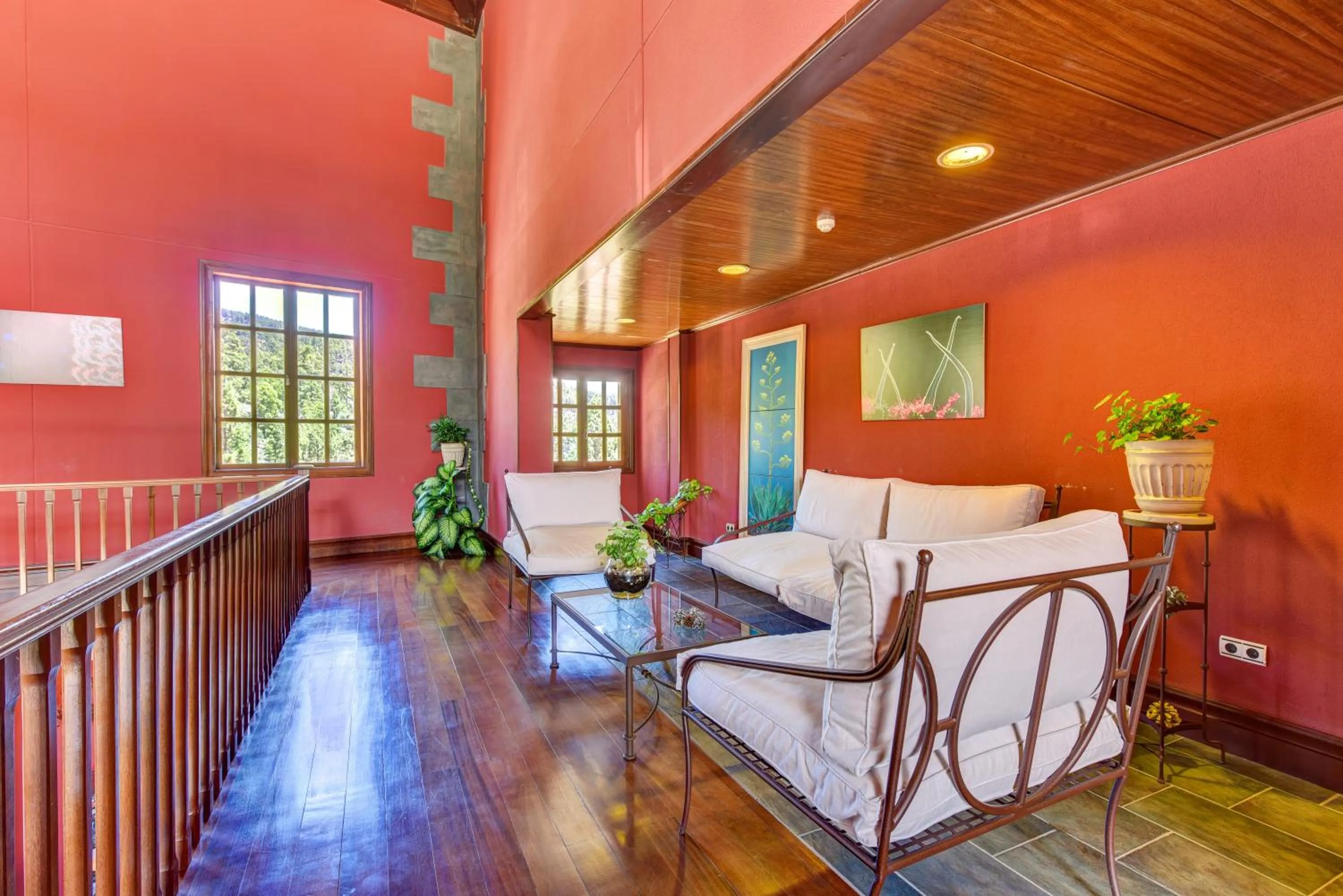 Patio in Hotel Spa Villalba