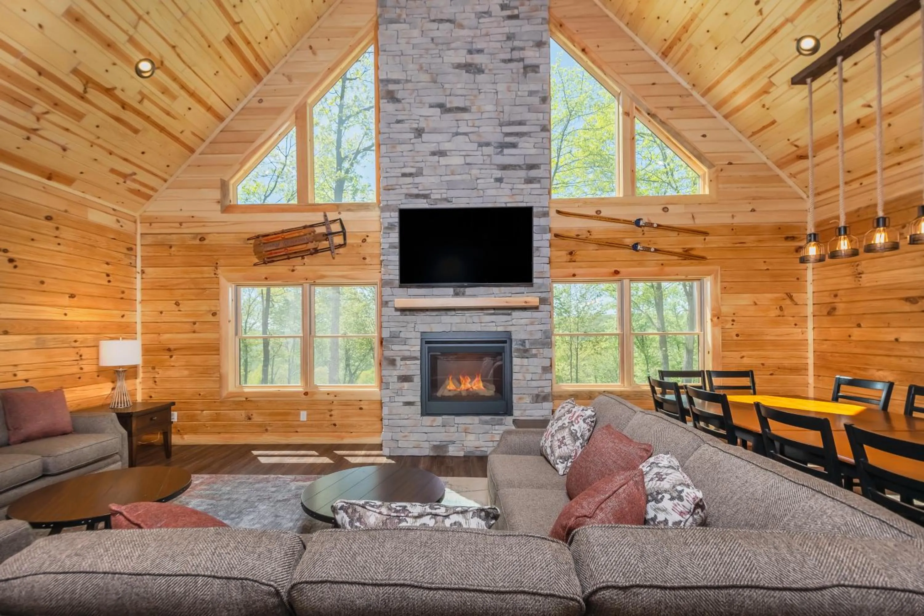 Property building in CJs Mountain Lodge
