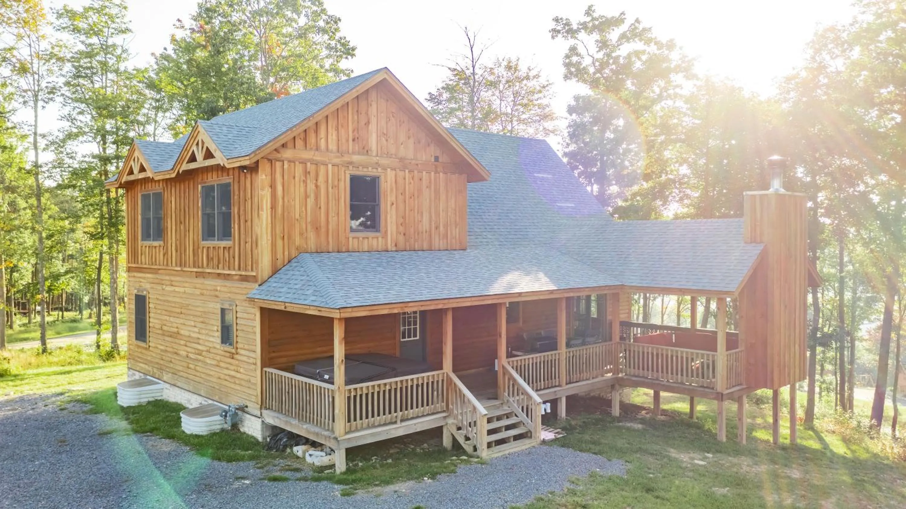 Property building in CJs Mountain Lodge