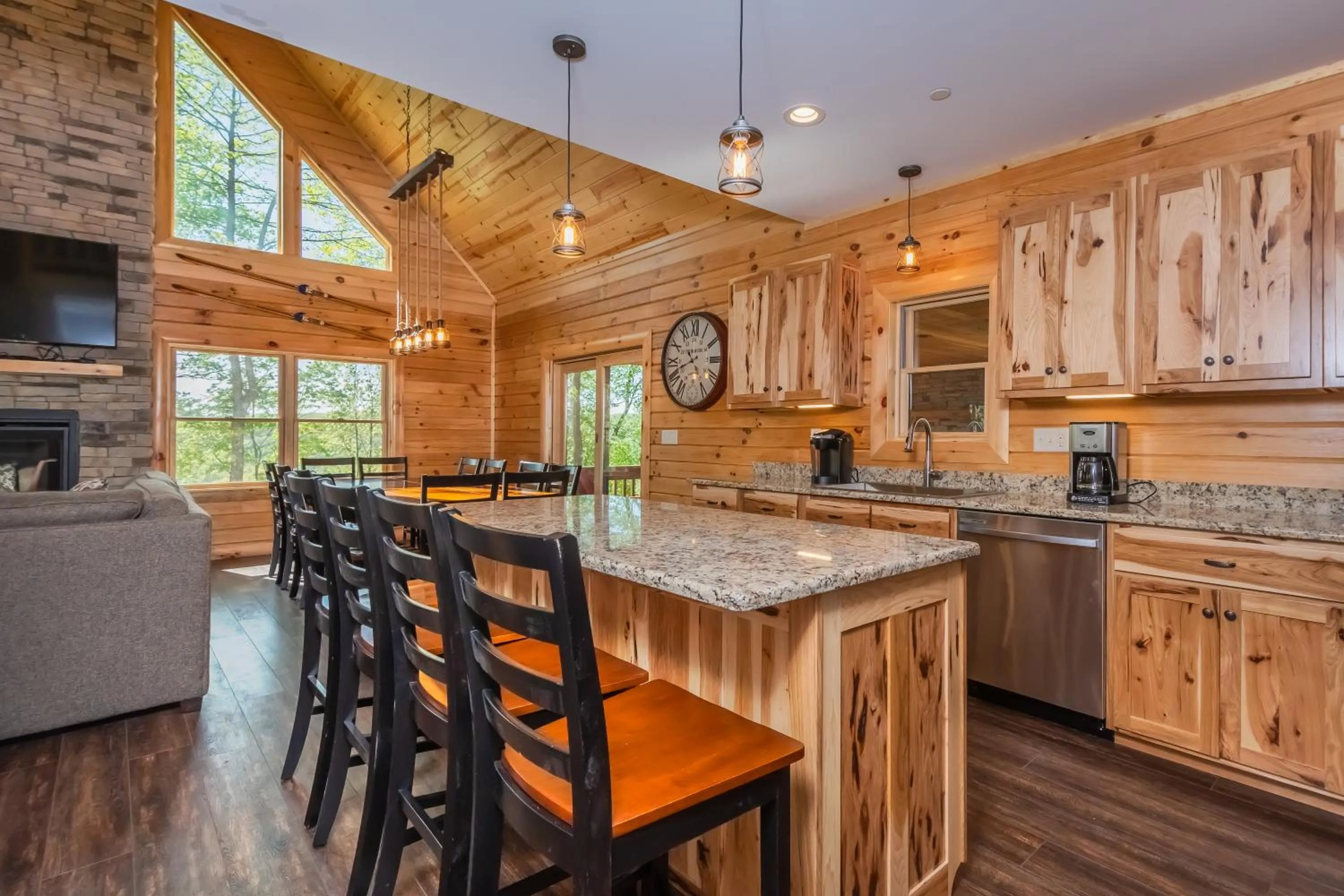 Property building in CJs Mountain Lodge