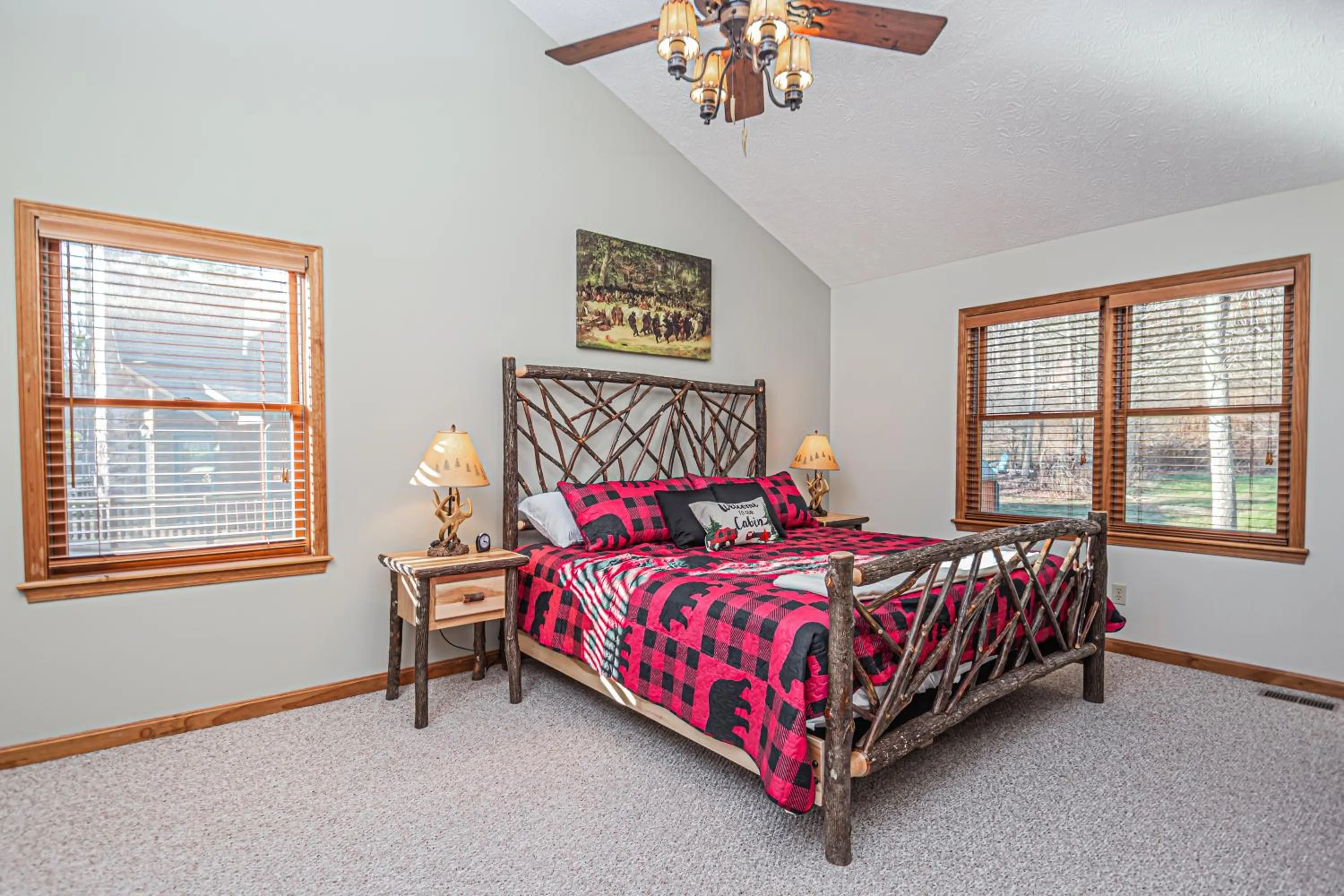 Property building, Bed in Dancing Bear Lodge