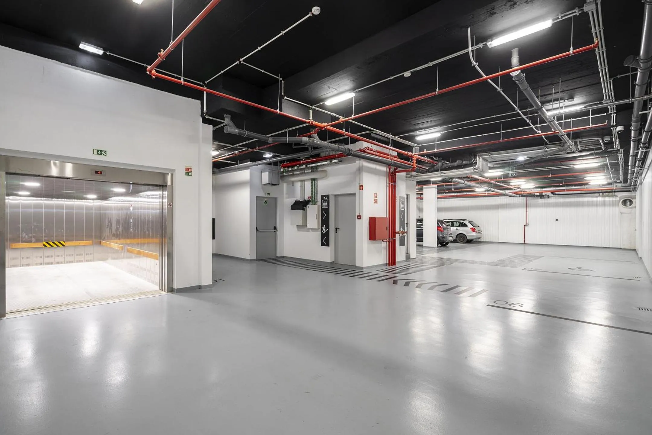 Parking in Les Deux Mariettes Apartments & Suites