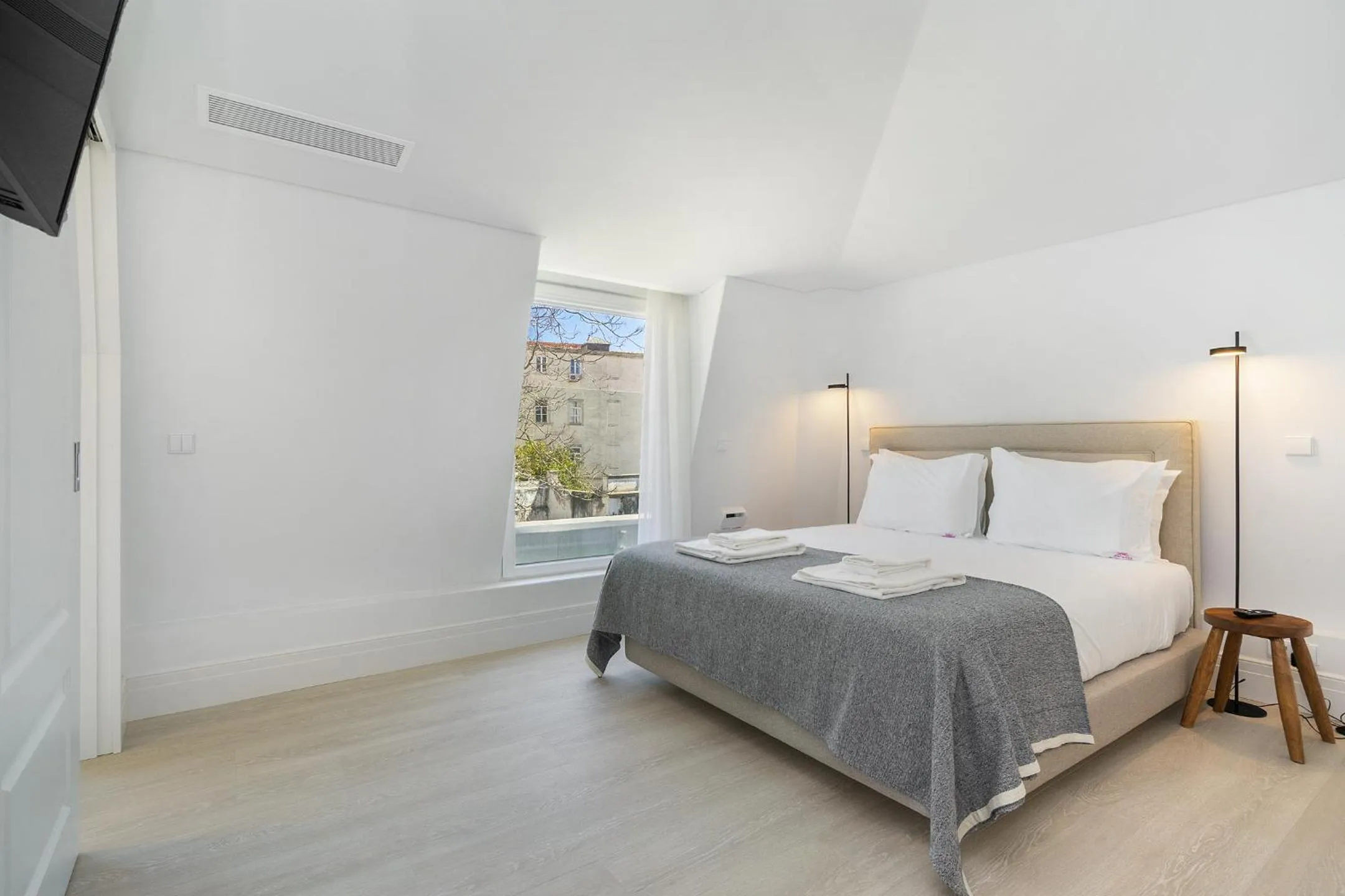 Bedroom, Bed in Les Deux Mariettes Apartments & Suites