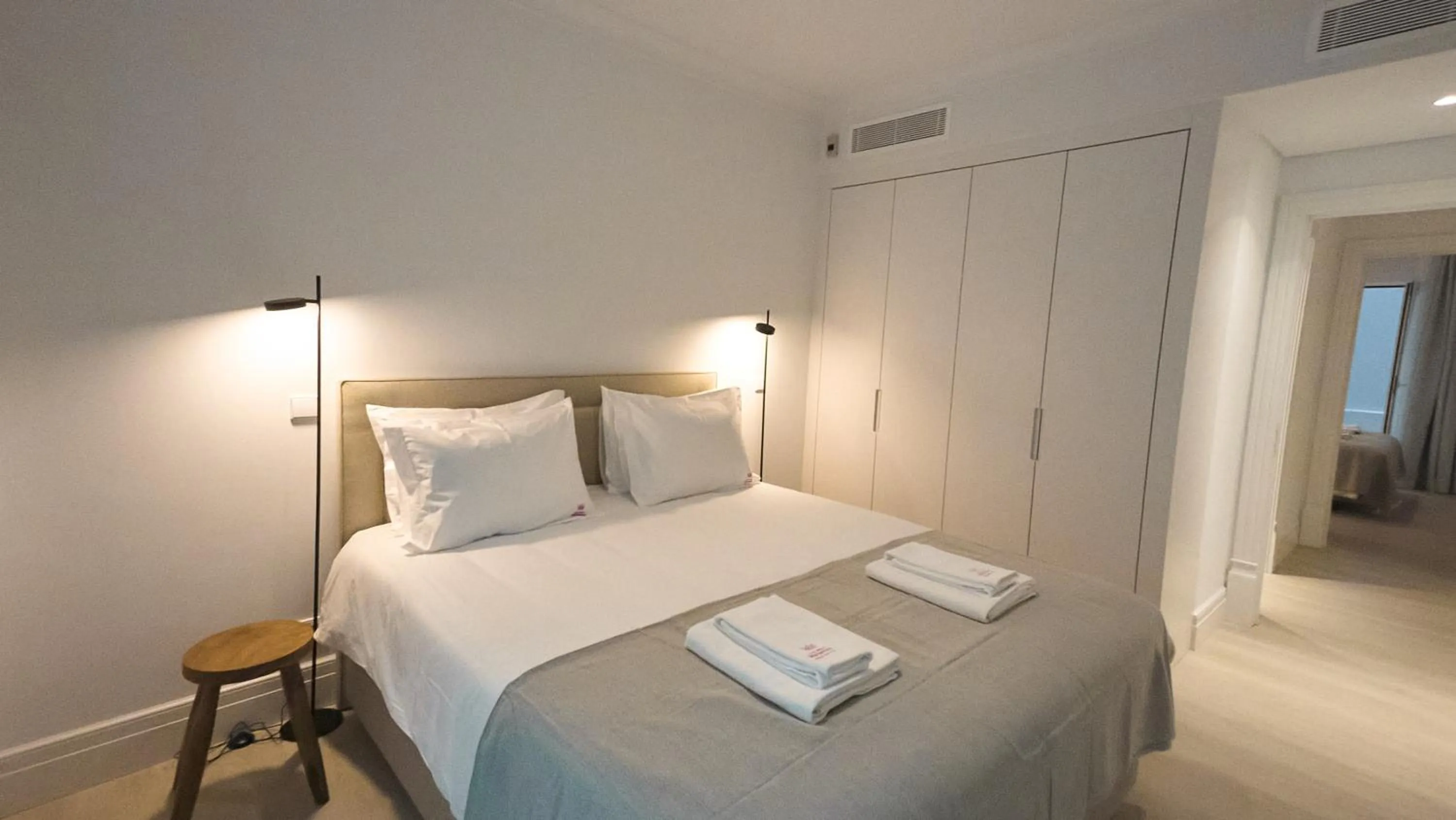 Bed in Les Deux Mariettes Apartments & Suites