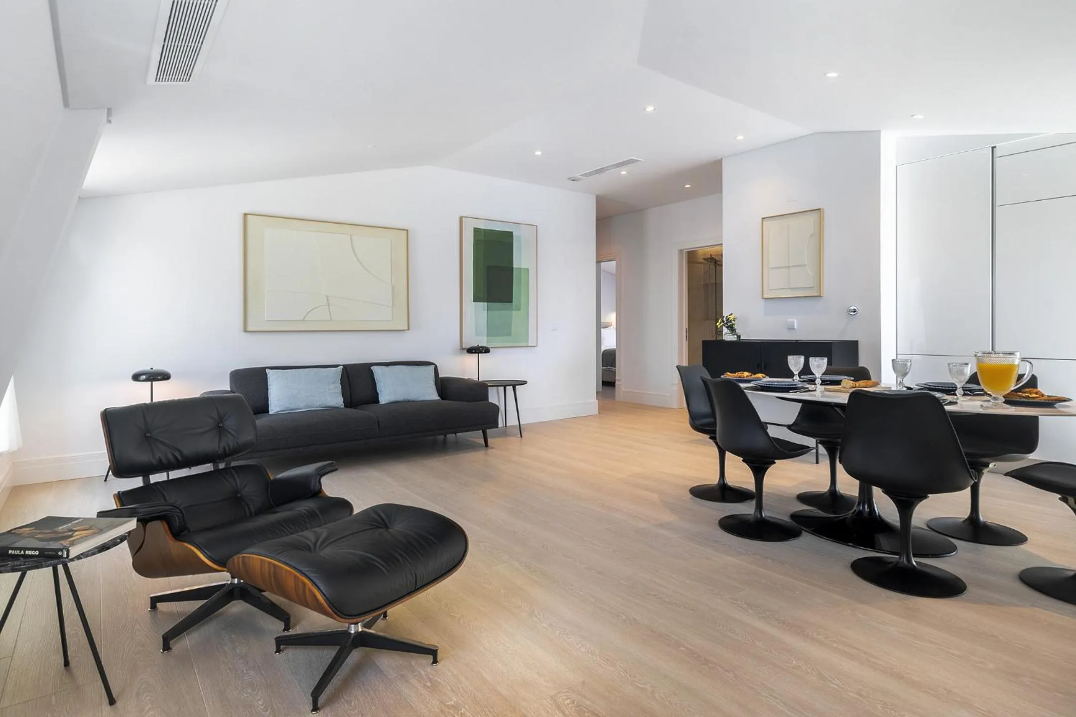 Living room in Les Deux Mariettes Apartments & Suites