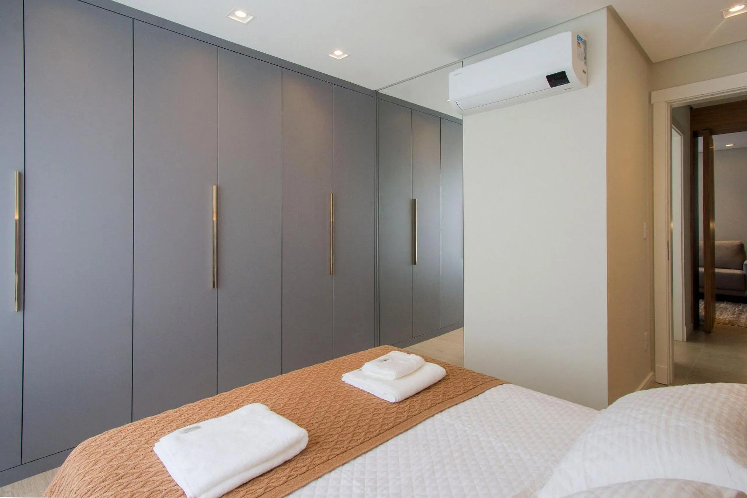 View (from property/room), Bed in Apto Lindo Villa di Tondo house II