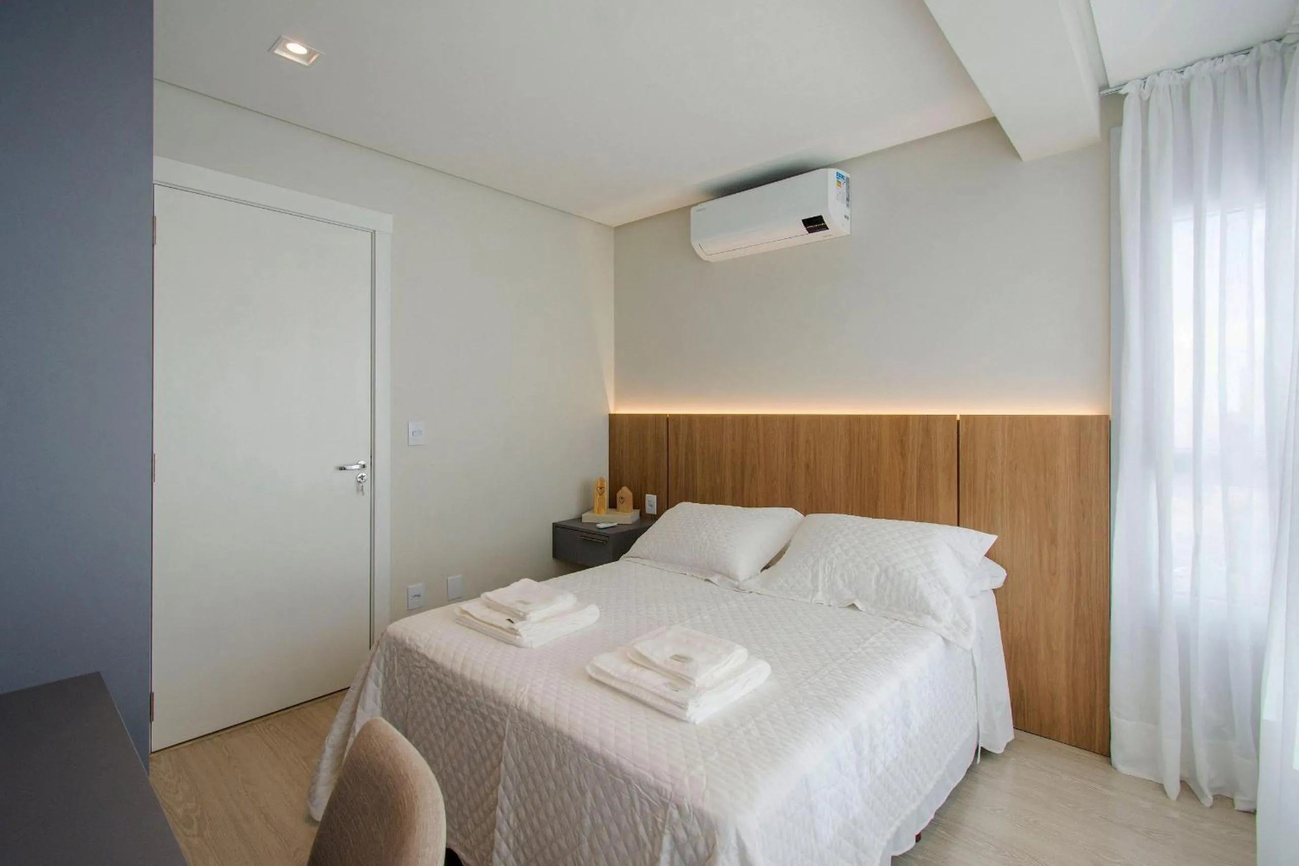 View (from property/room), Bed in Apto Lindo Villa di Tondo house II
