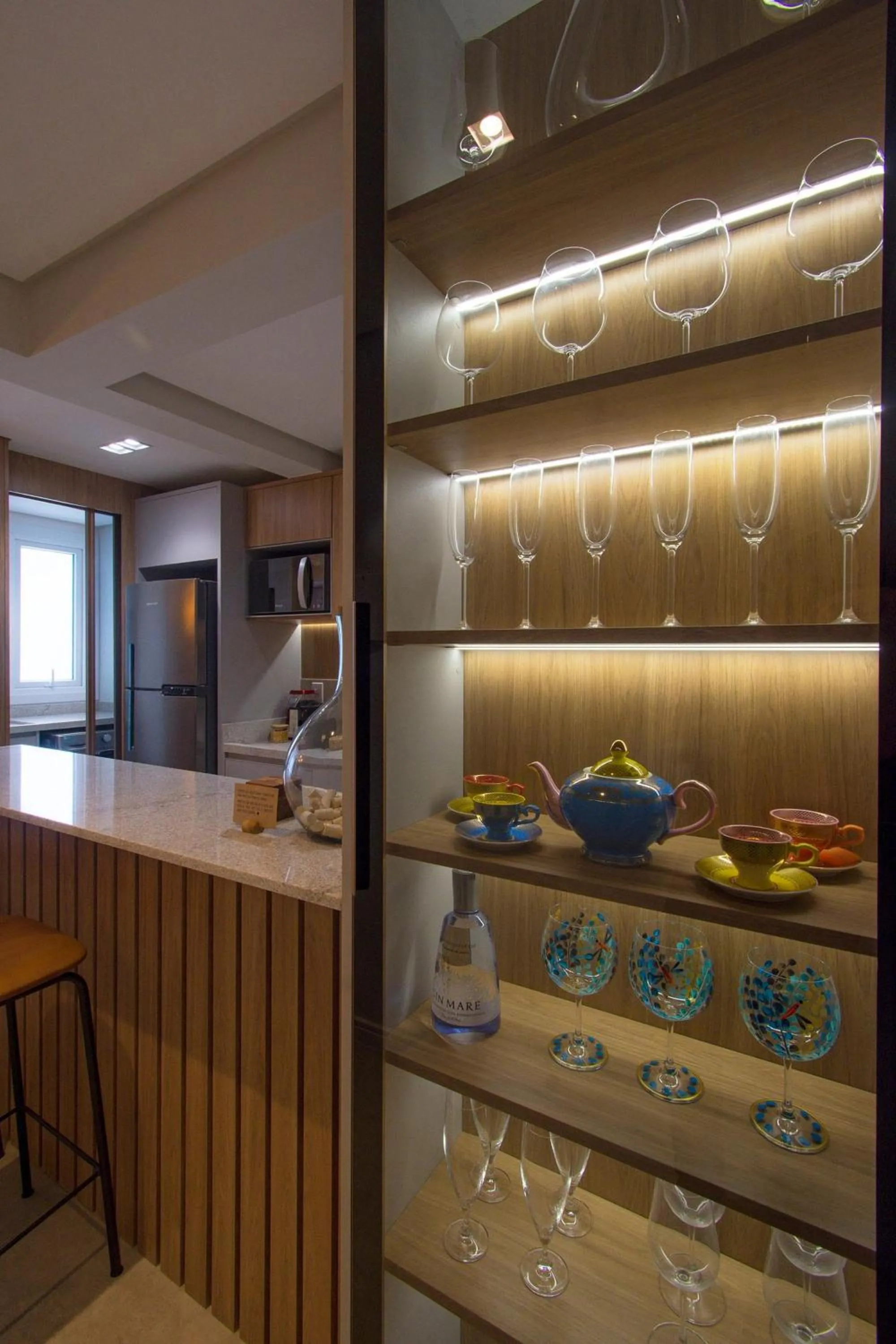 Kitchen or kitchenette in Apto Lindo Villa di Tondo house II