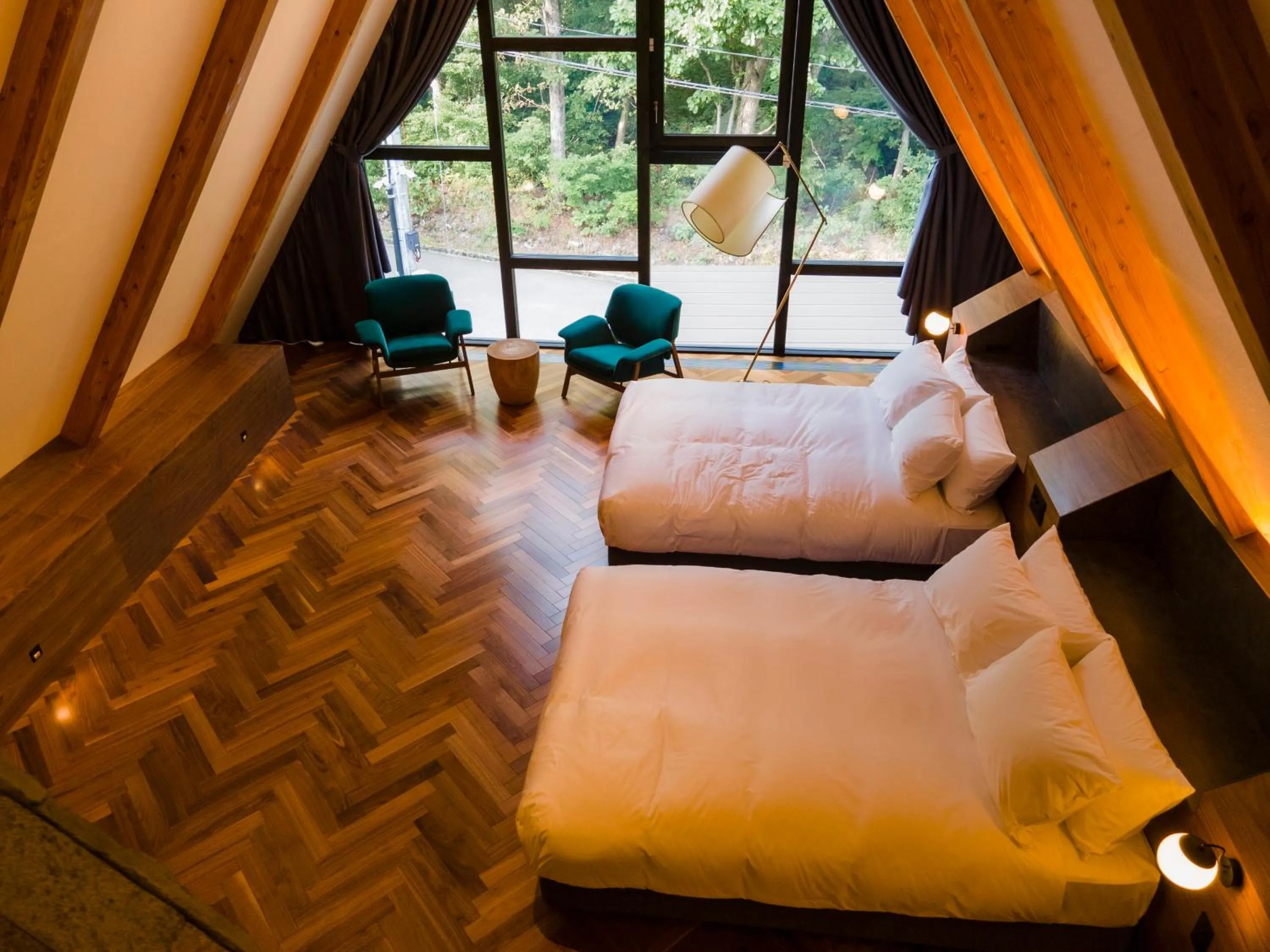 Bed in KanollyResorts Hakuba