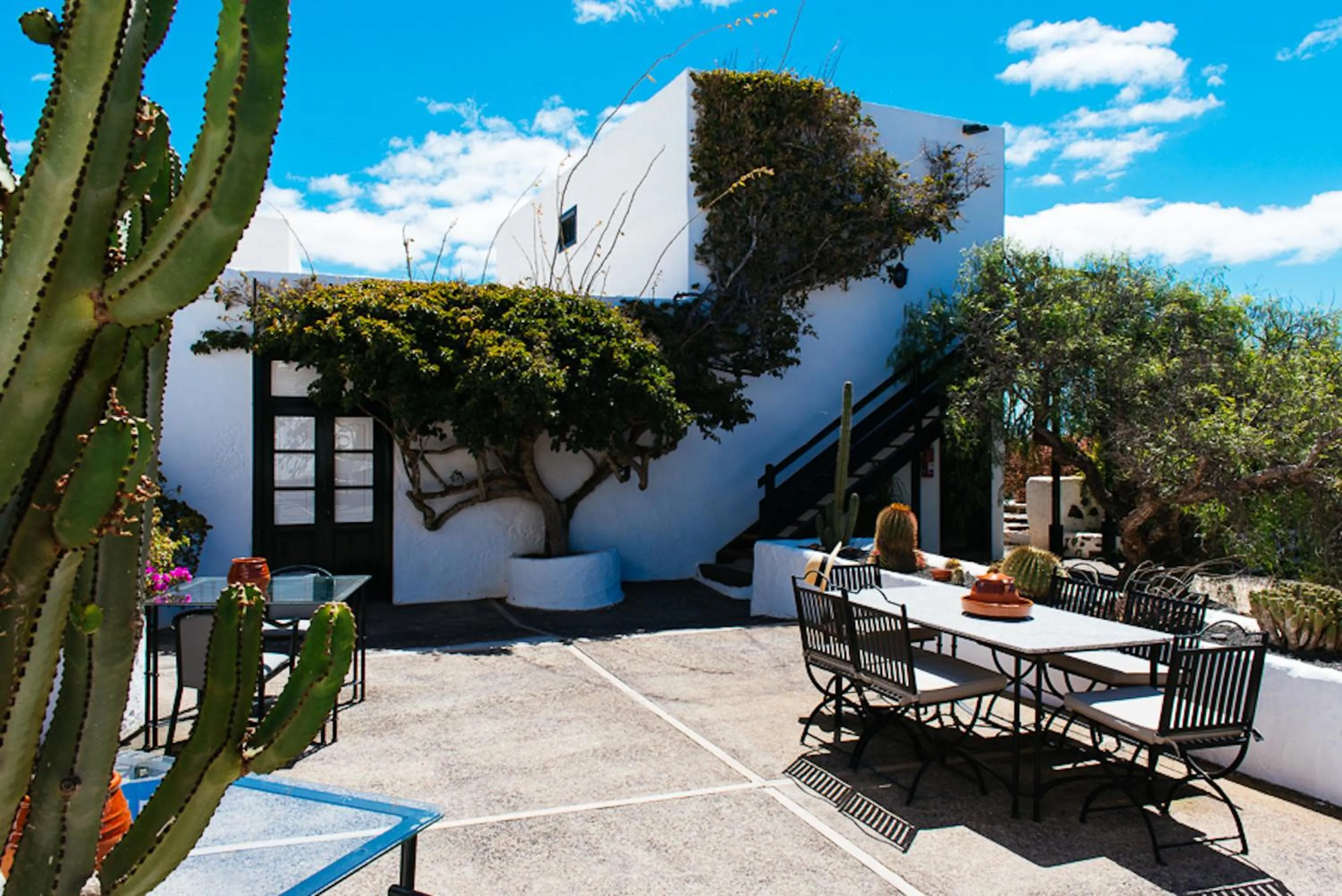 Patio in Hotel EL GRIFO