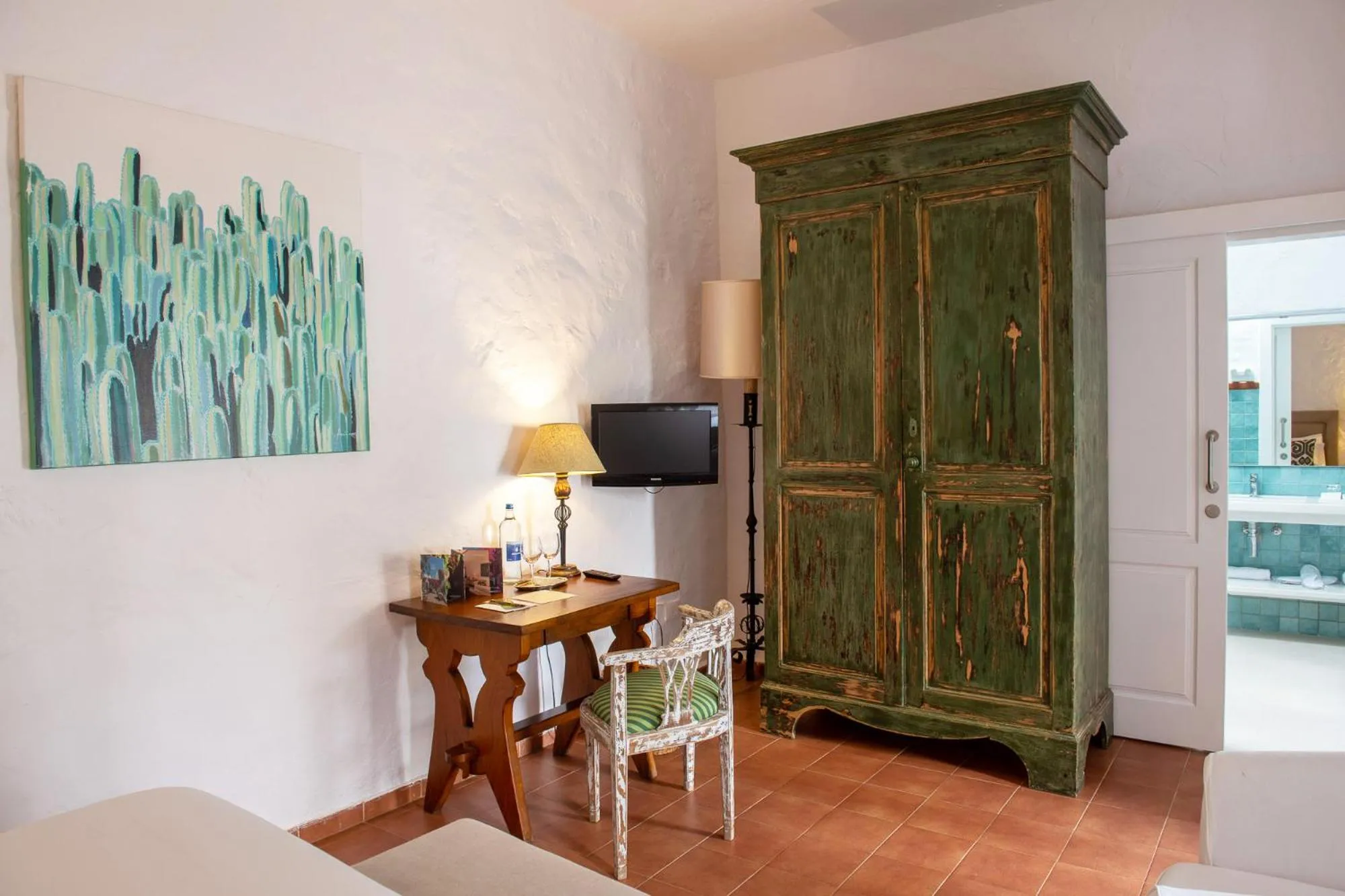 Facility for disabled guests, Bed in Hotel EL GRIFO